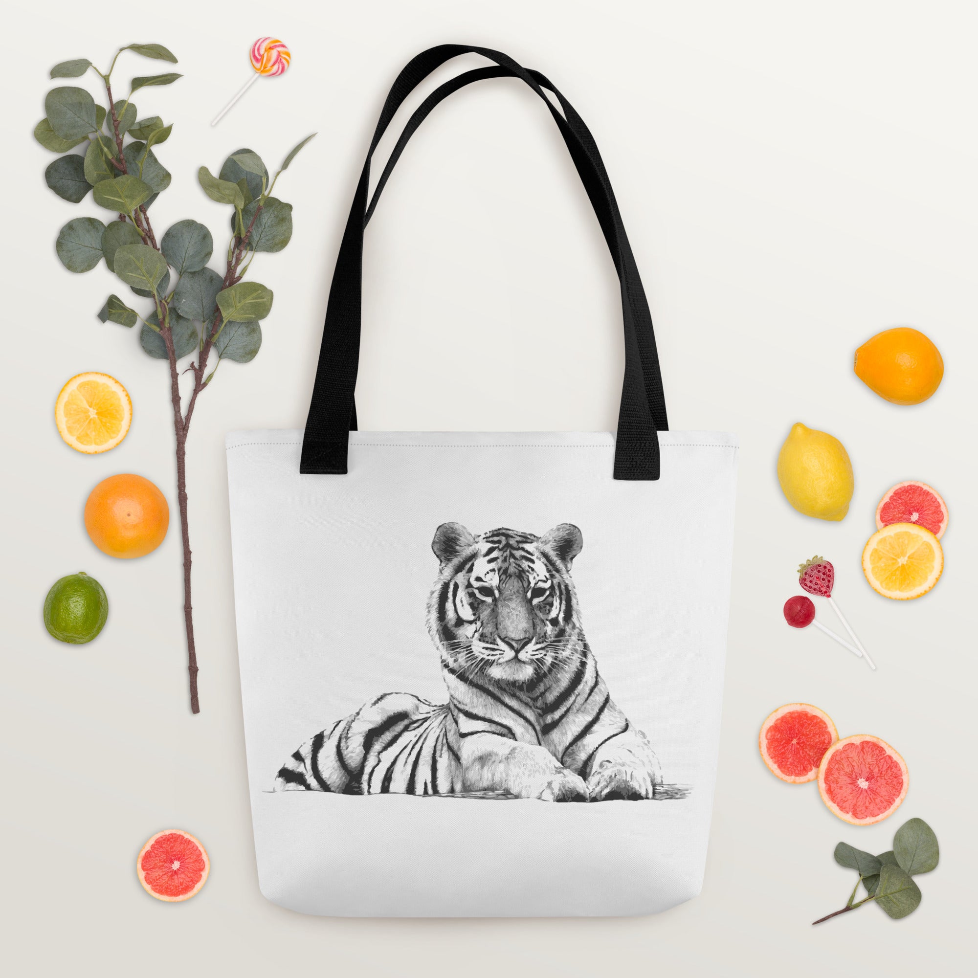 Tote bag Tiger Mono