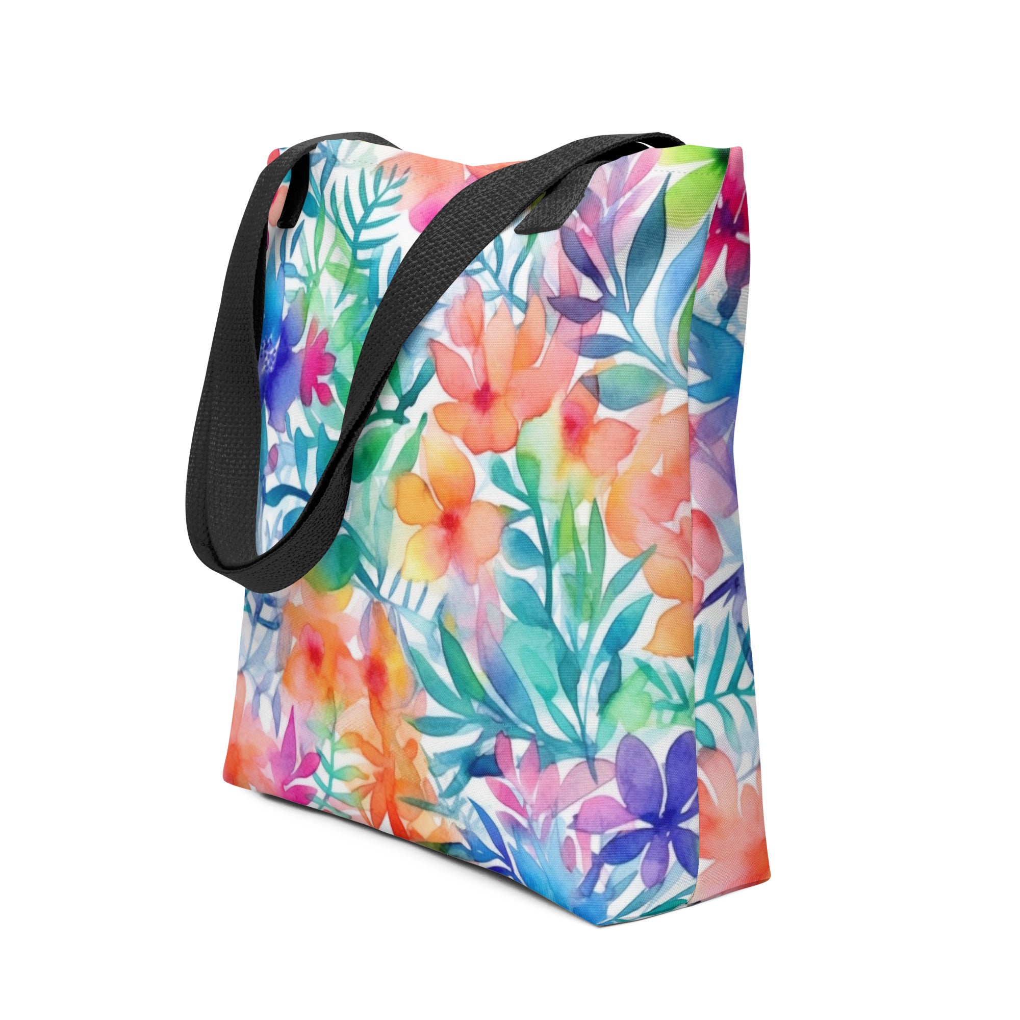 Tote bag Water Colour Flowers