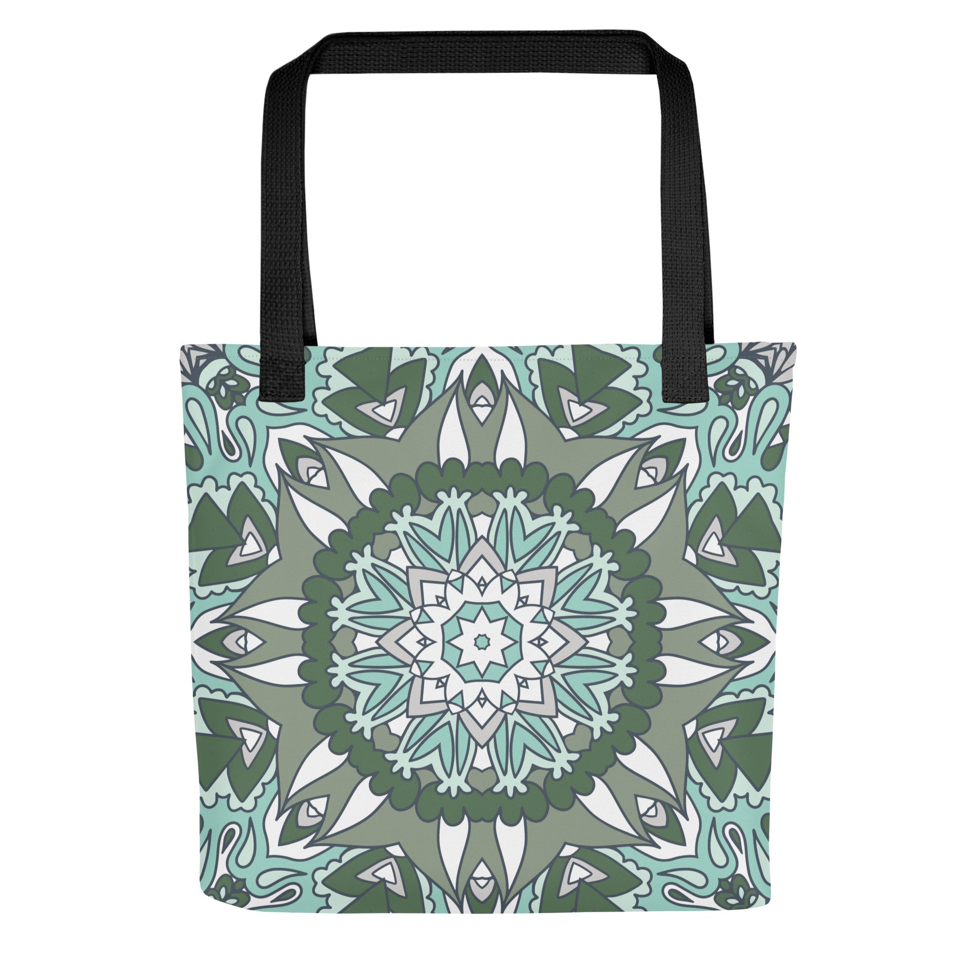 Tote bag White Mandala