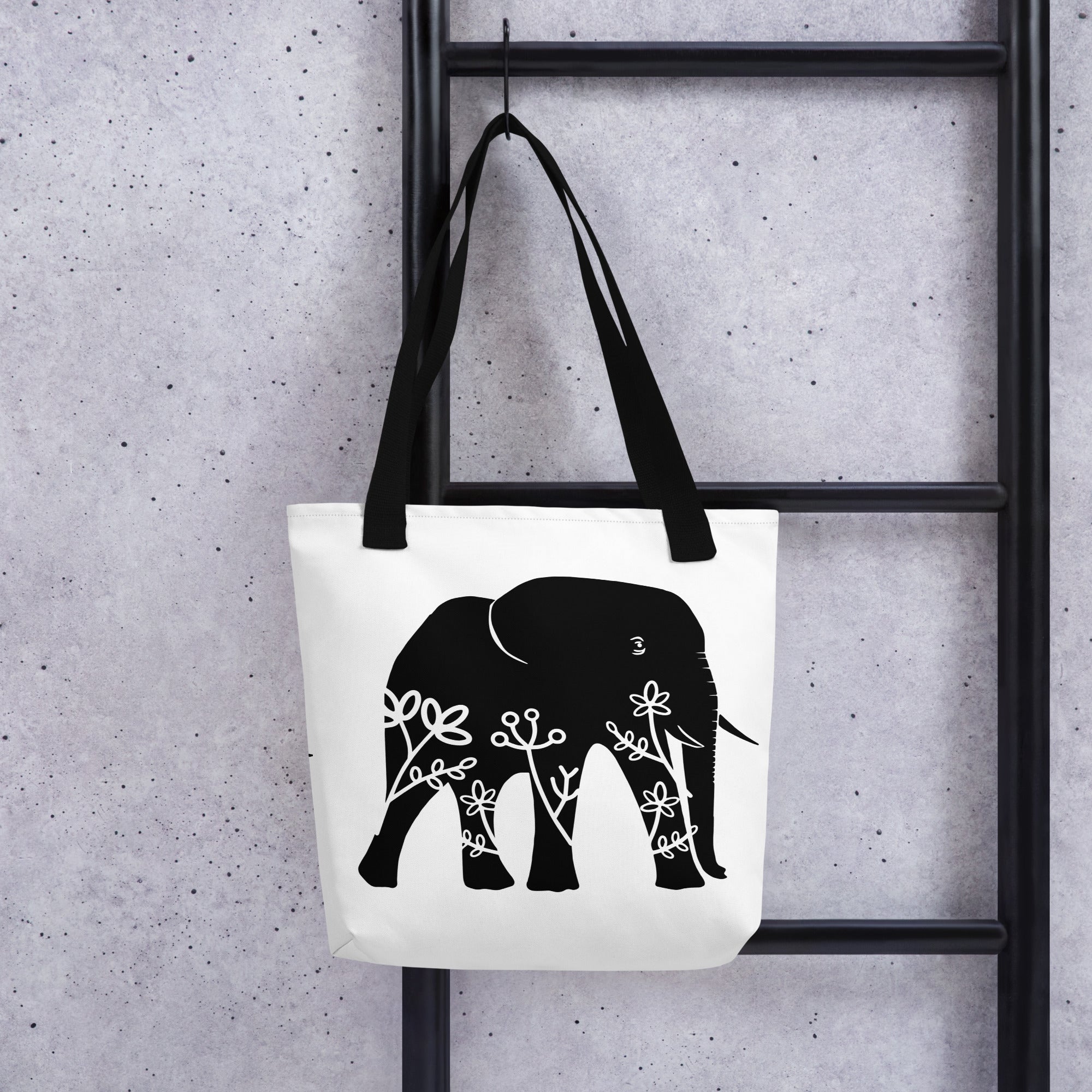 Tote bag Wildlife Elephant