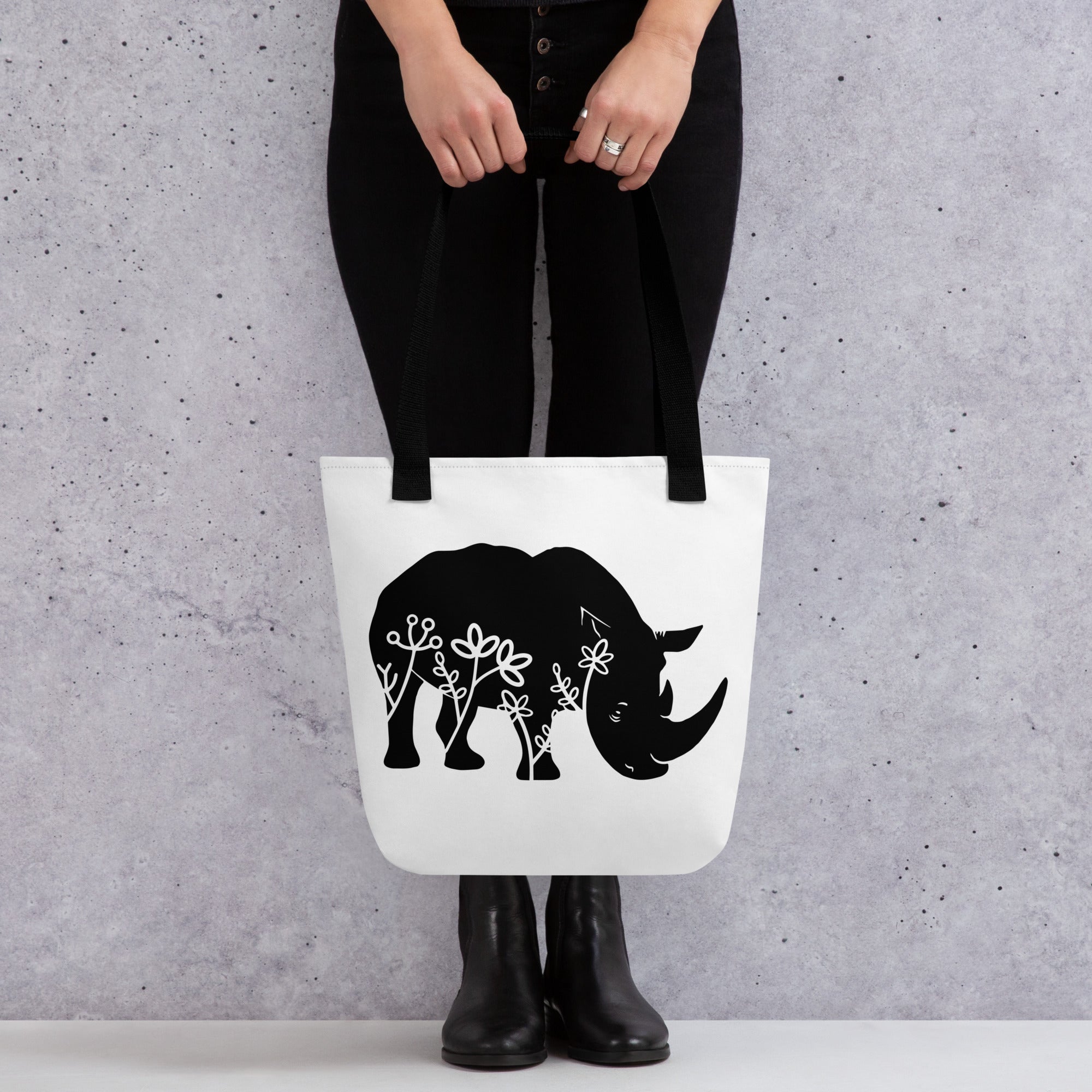 Tote bag Wildlife Rhino