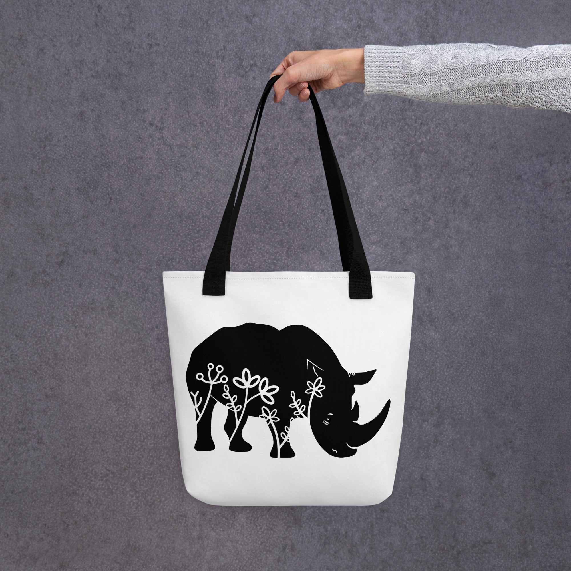 Tote bag Wildlife Rhino