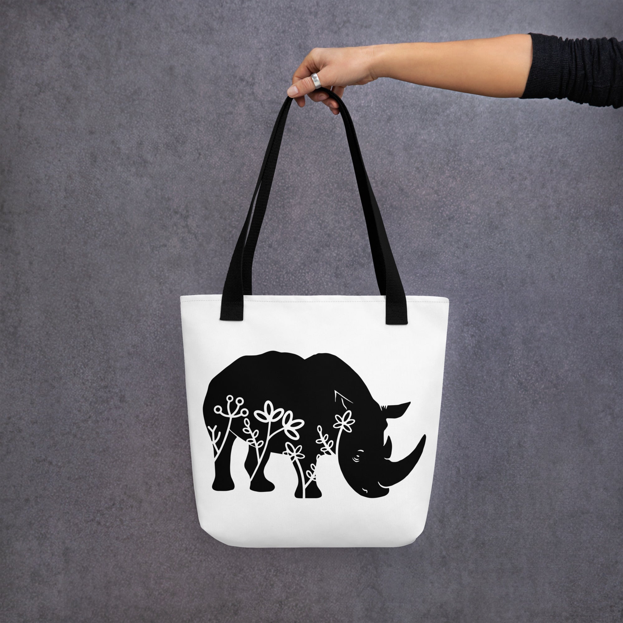 Tote bag Wildlife Rhino