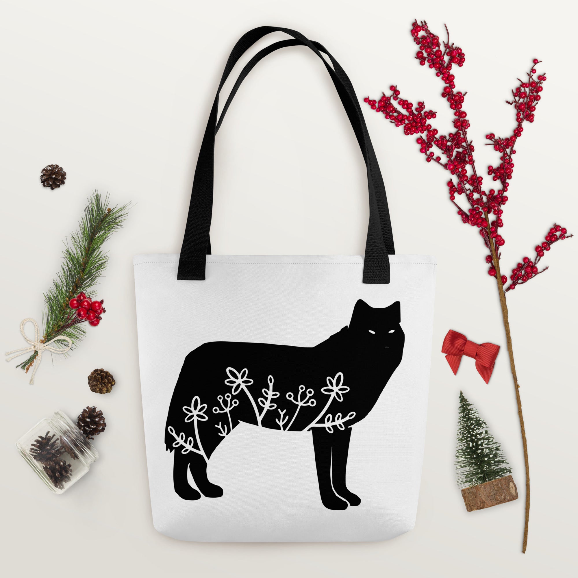 Tote bag Wildlife Wolf