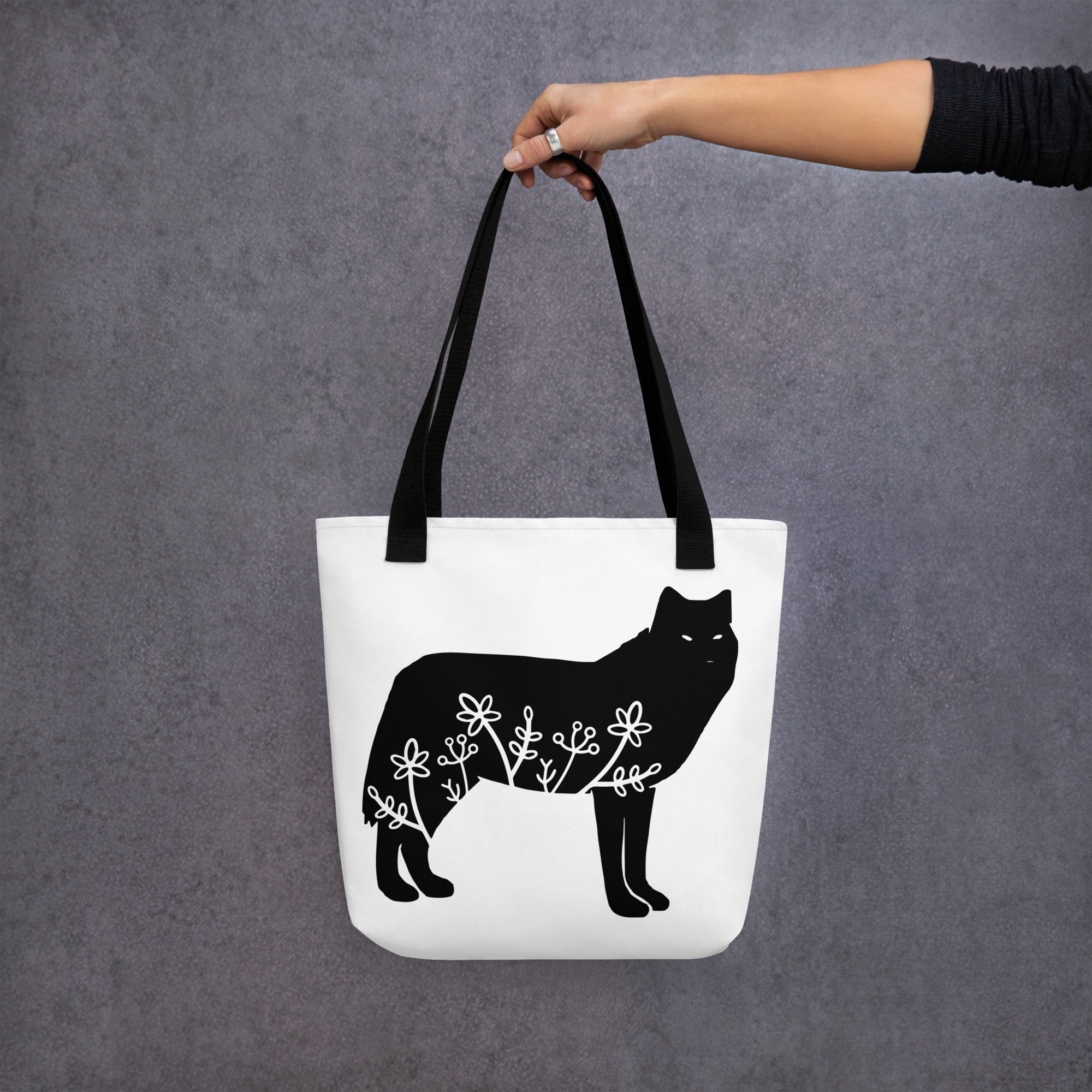 Tote bag Wildlife Wolf