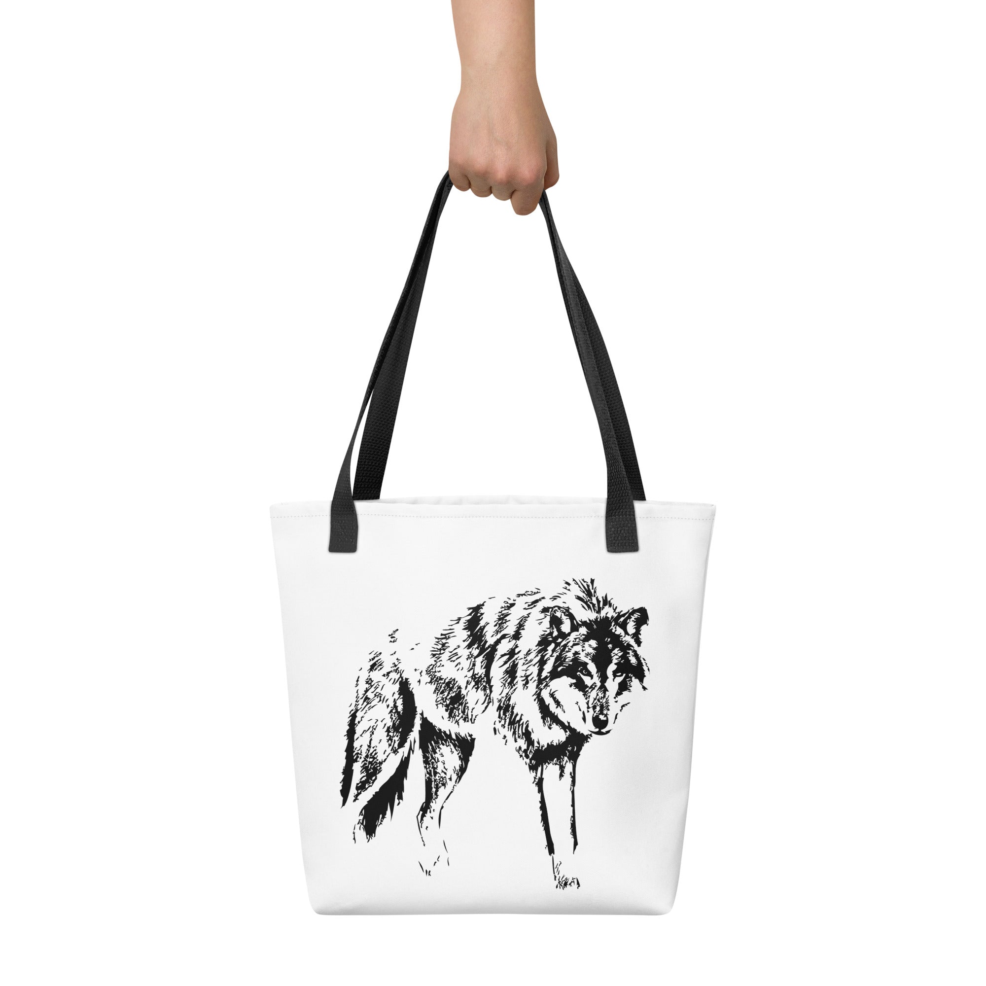 Tote bag Wolf Mono