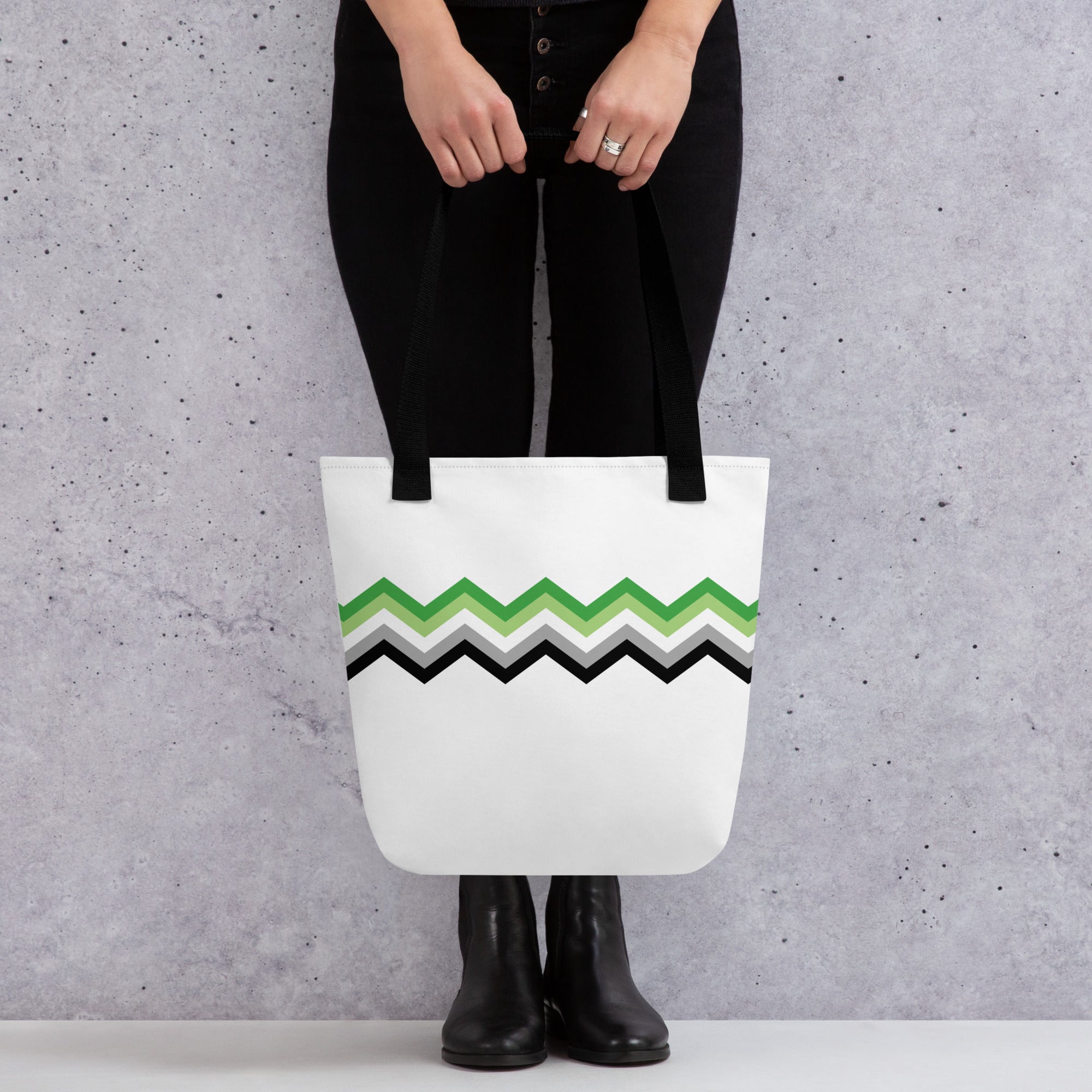 Tote bag Zigzag Aromantic