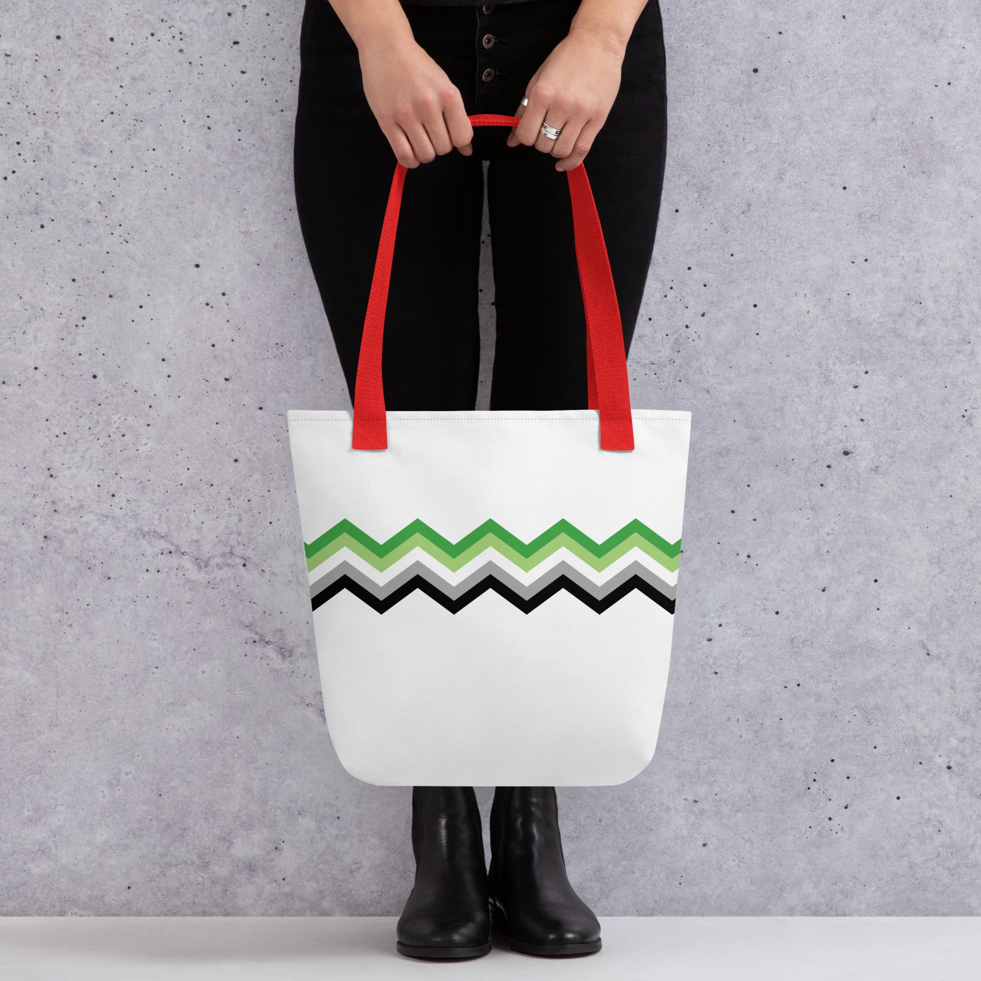 Tote bag Zigzag Aromantic