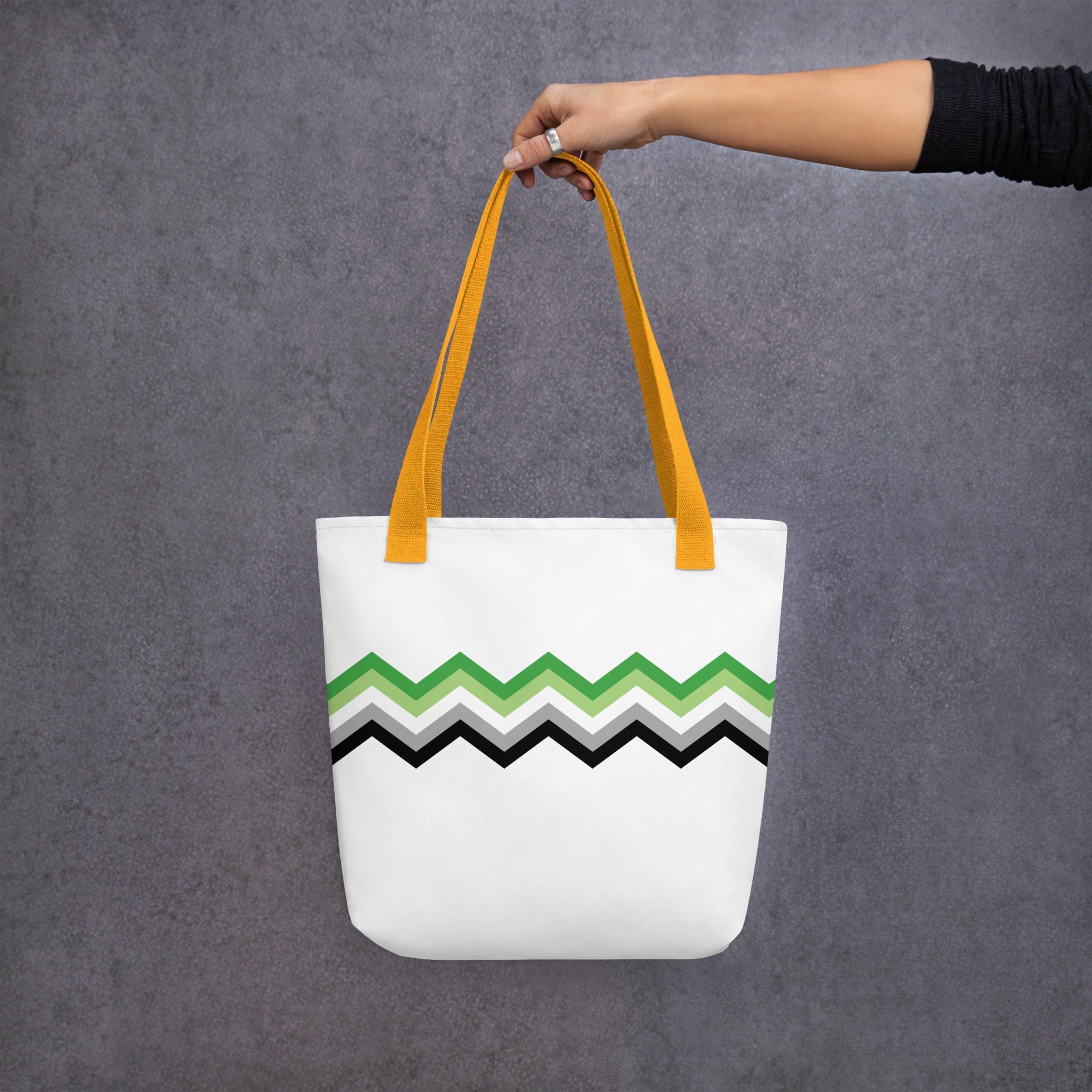 Tote bag Zigzag Aromantic