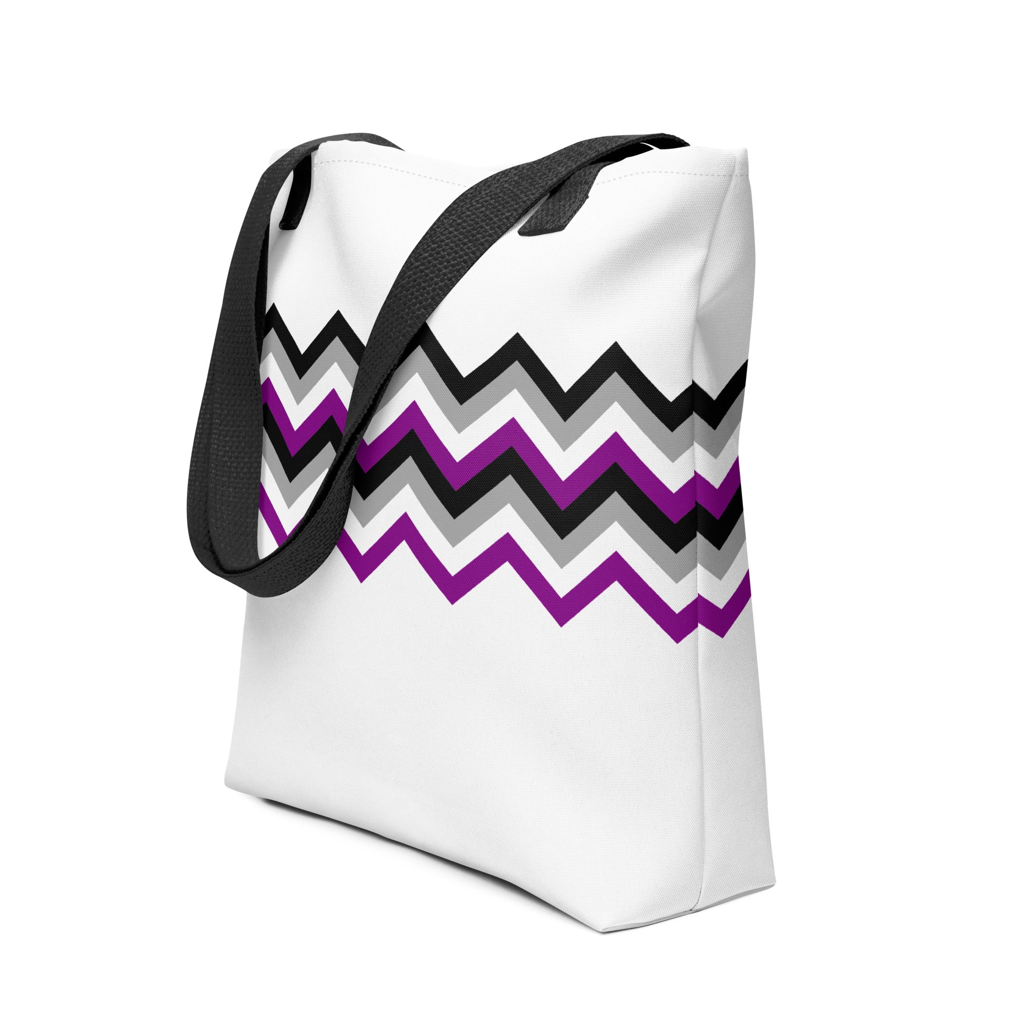 Tote bag Zigzag Asexual