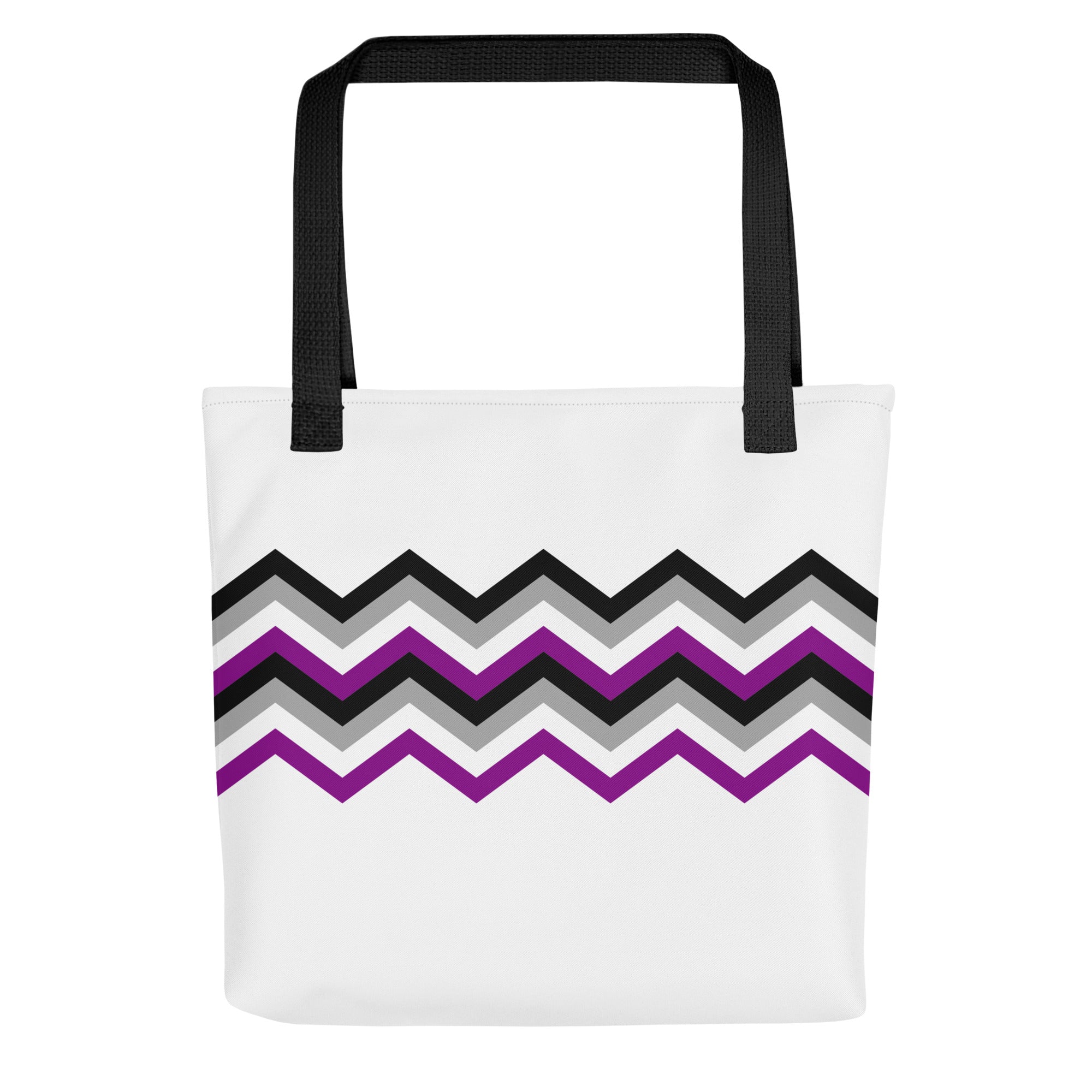 Tote bag Zigzag Asexual