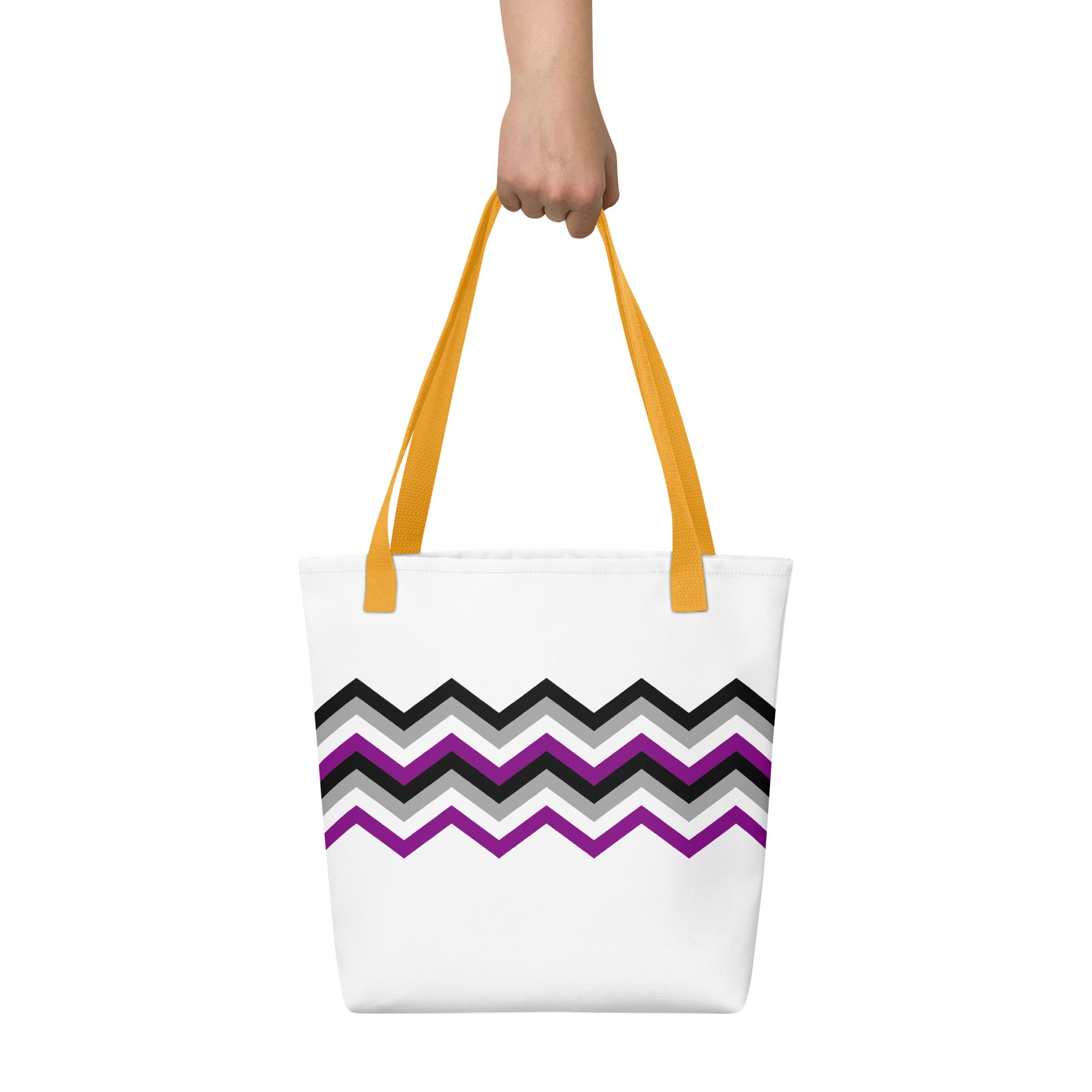 Tote bag Zigzag Asexual