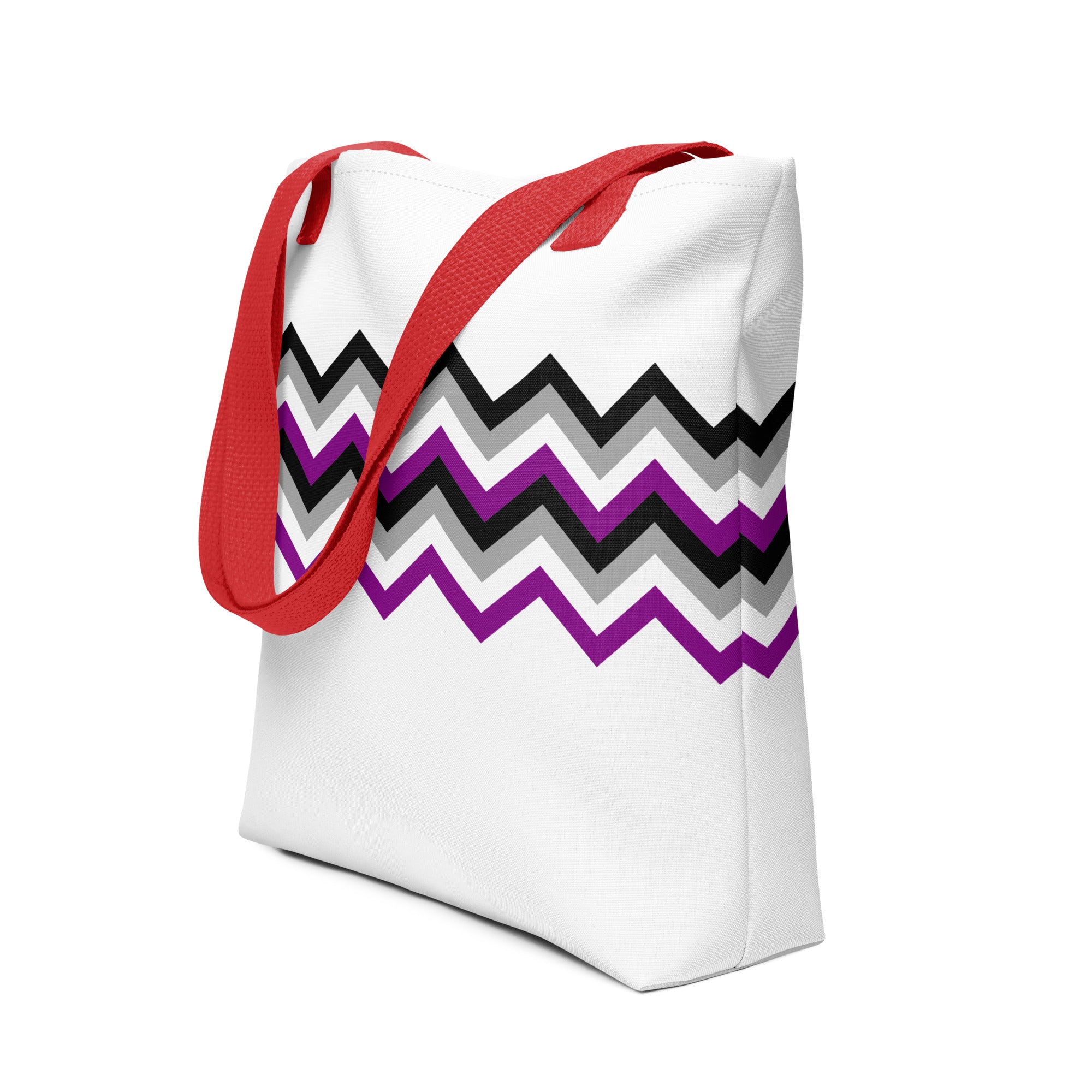 Tote bag Zigzag Asexual