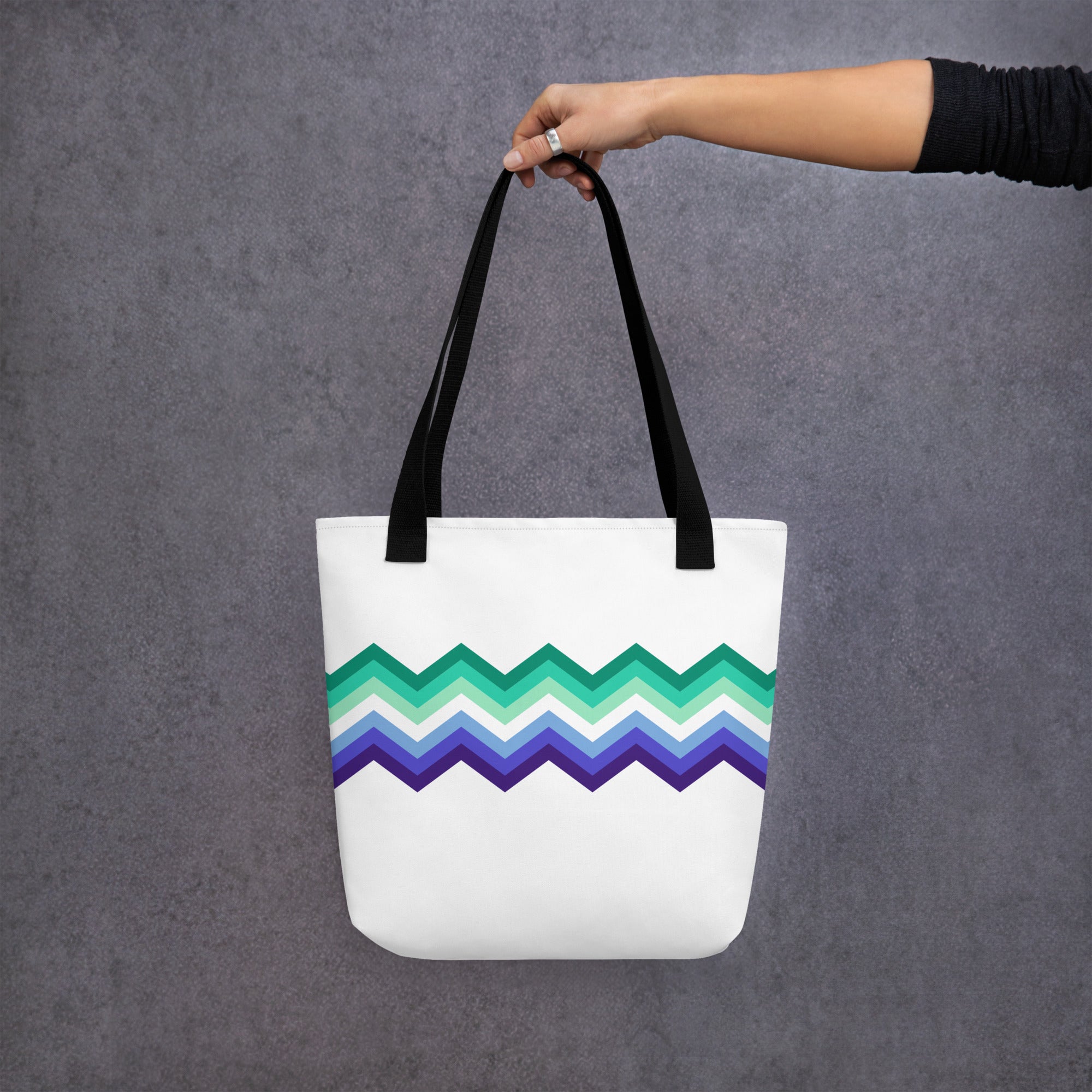 Tote bag Zigzag Gaymen