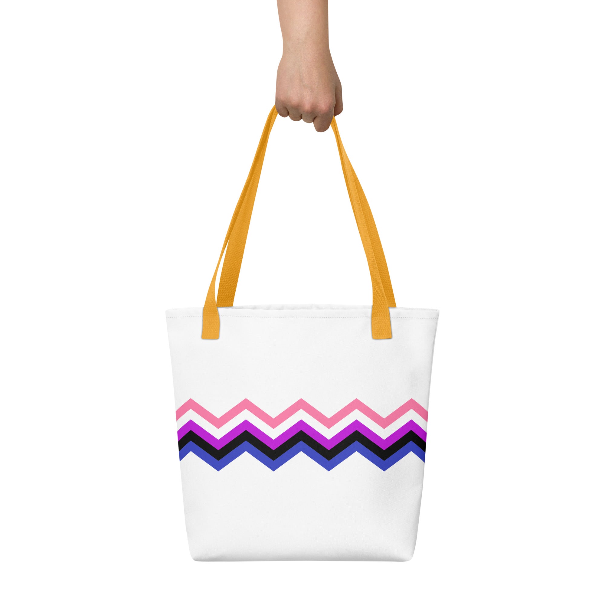 Tote bag Zigzag Genderfluid