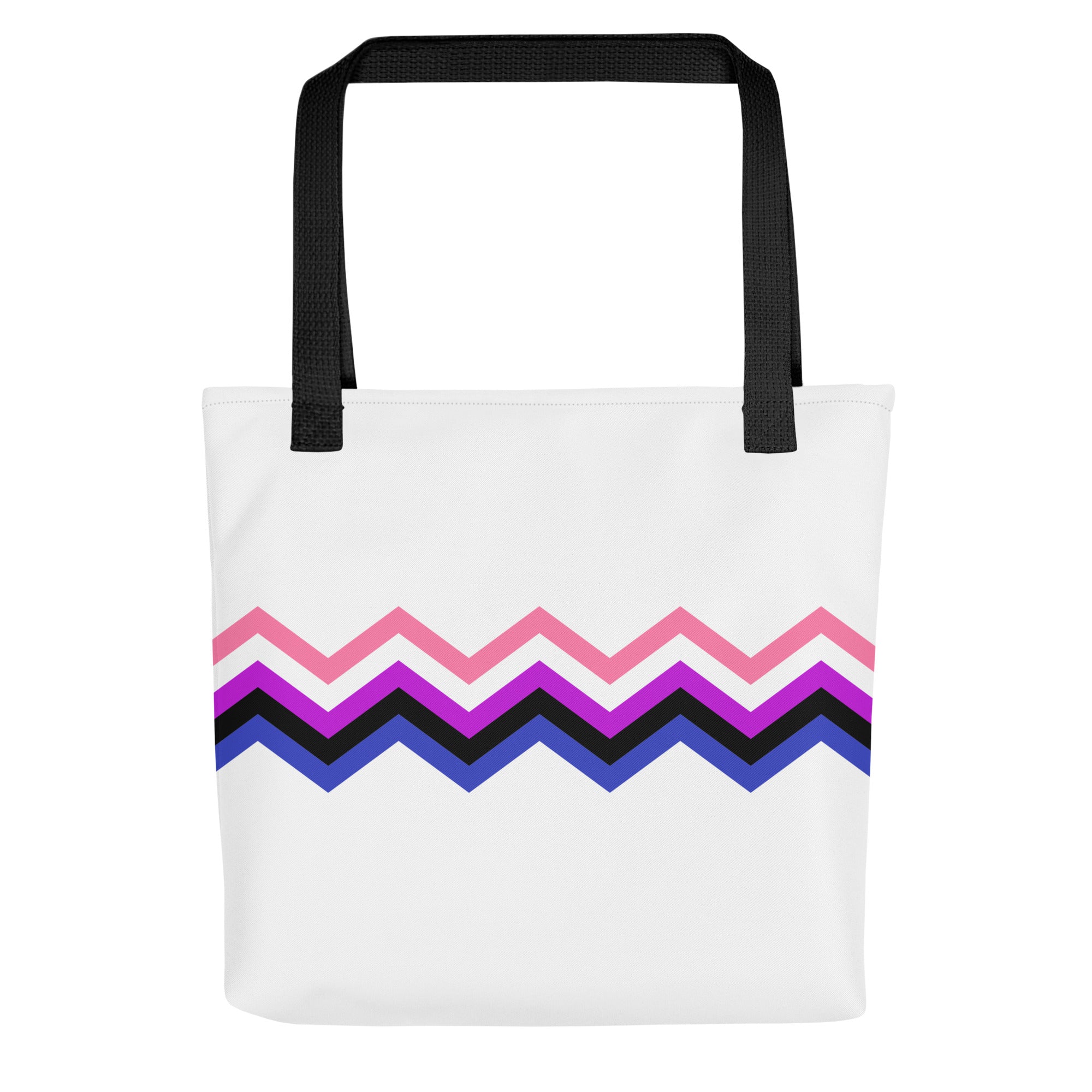 Tote bag Zigzag Genderfluid