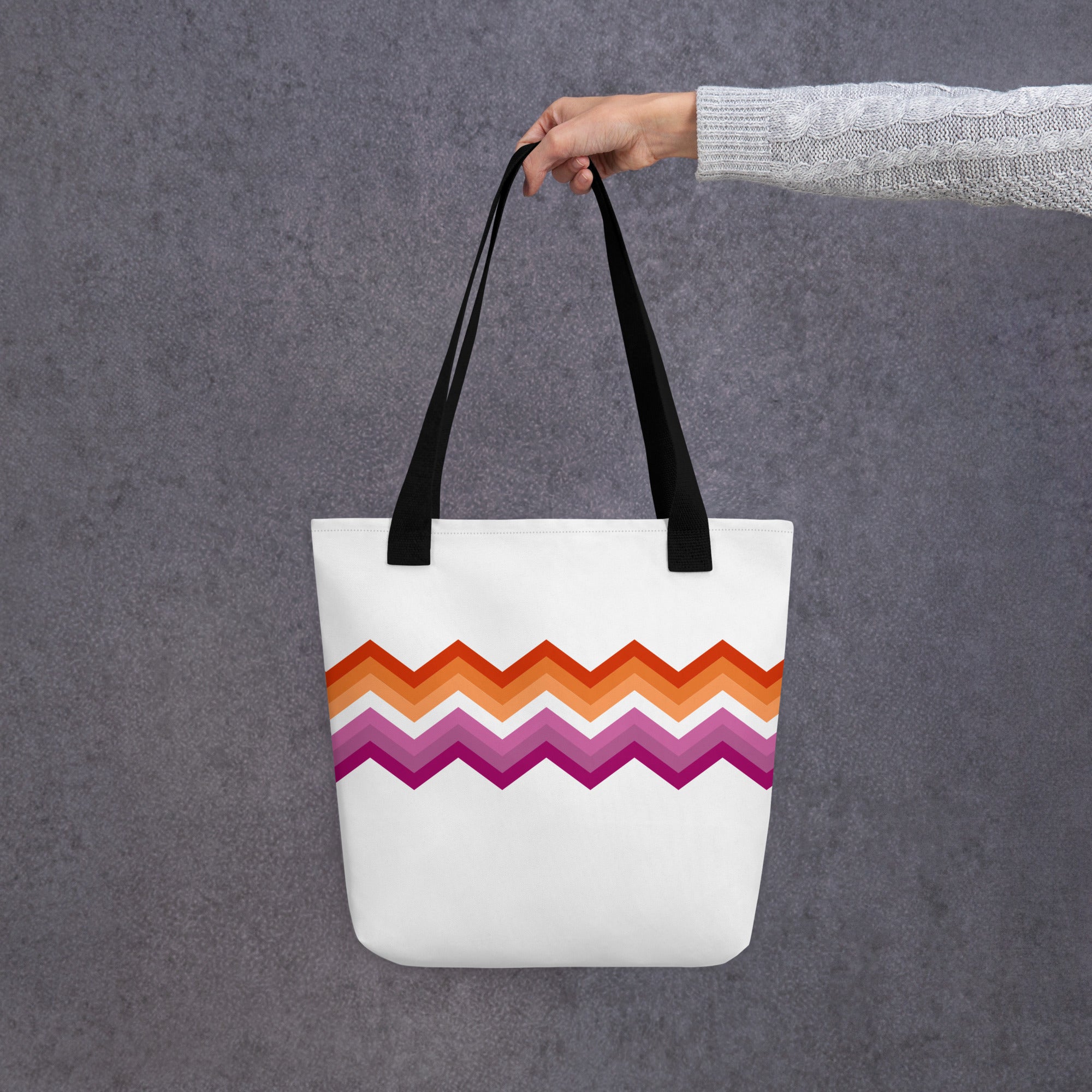 Tote bag Zigzag Lesbian