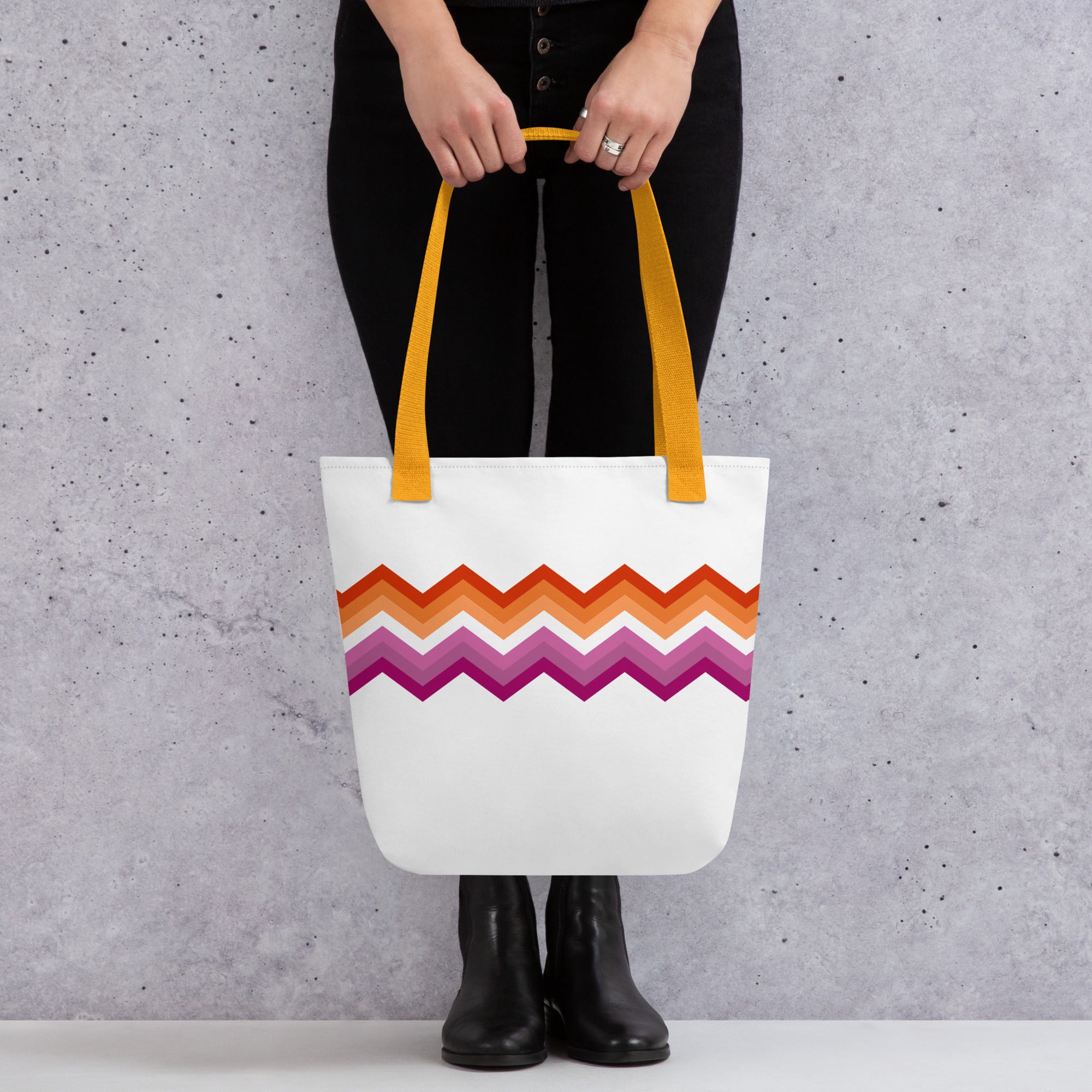 Tote bag Zigzag Lesbian