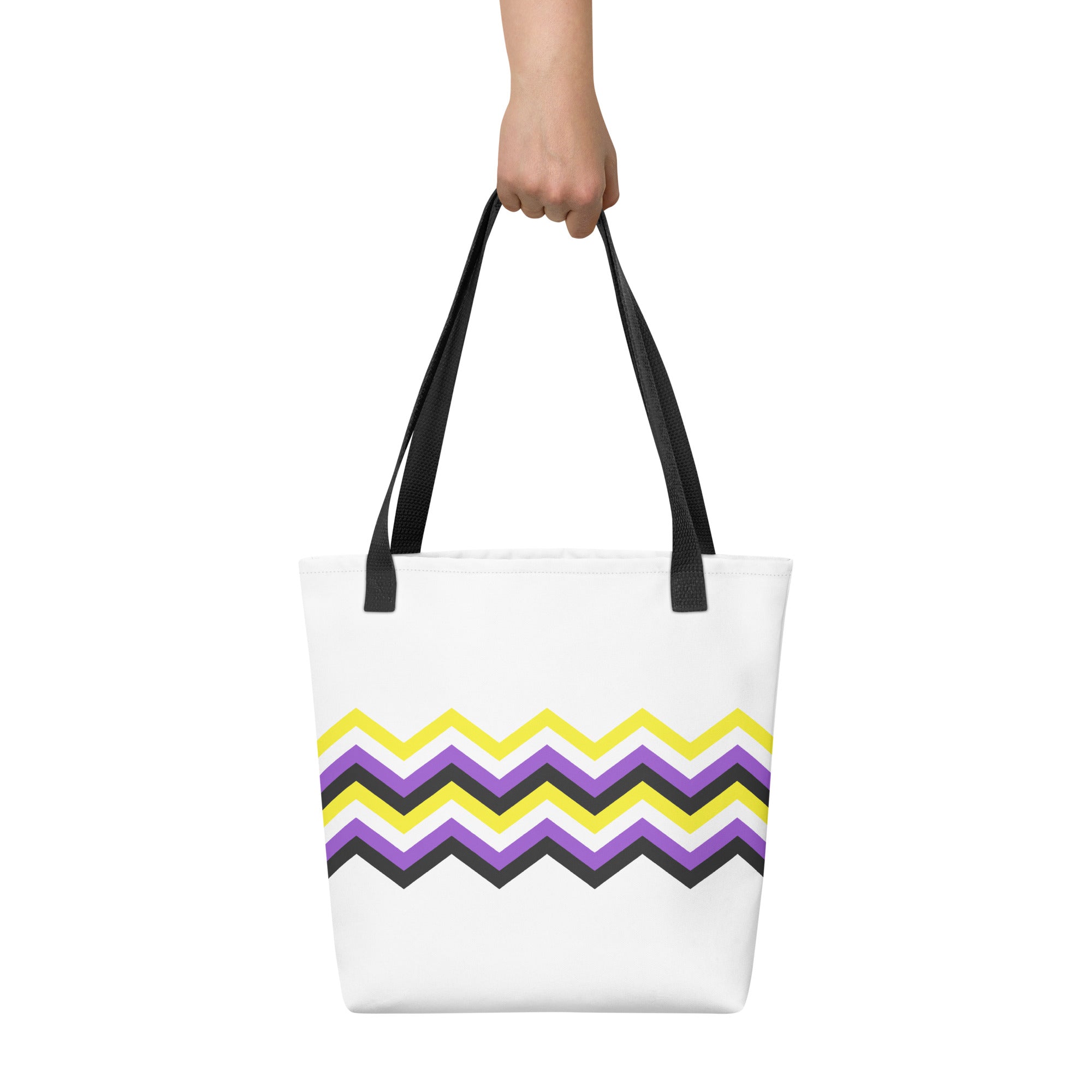 Tote bag Zigzag Nonbinary