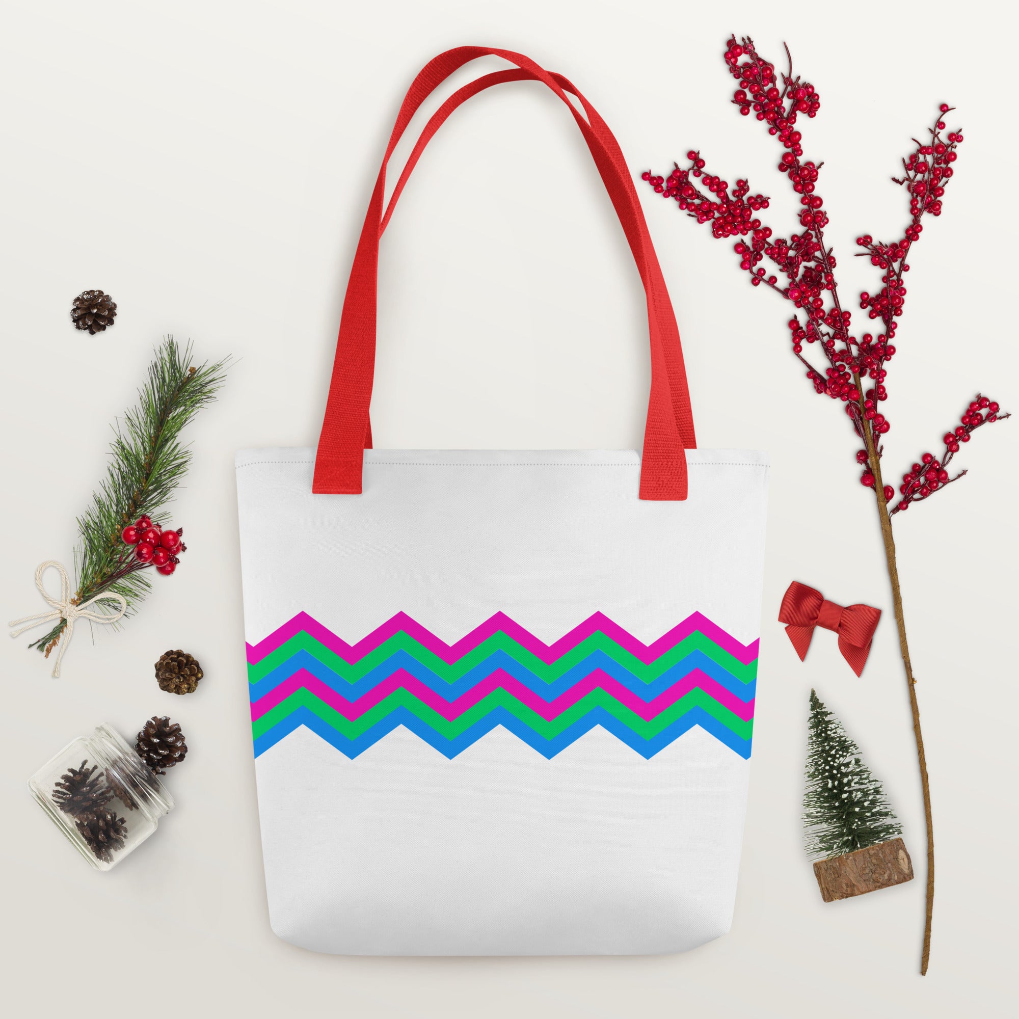 Tote bag Zigzag Polysexual