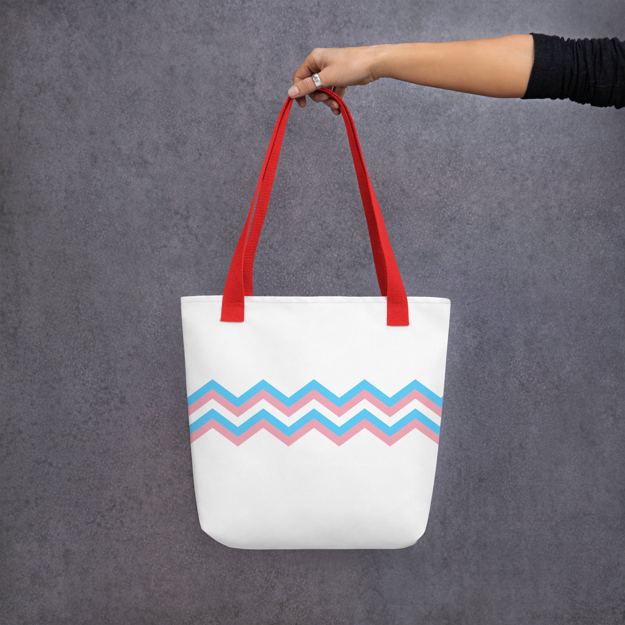 Tote bag Zigzag Transgender