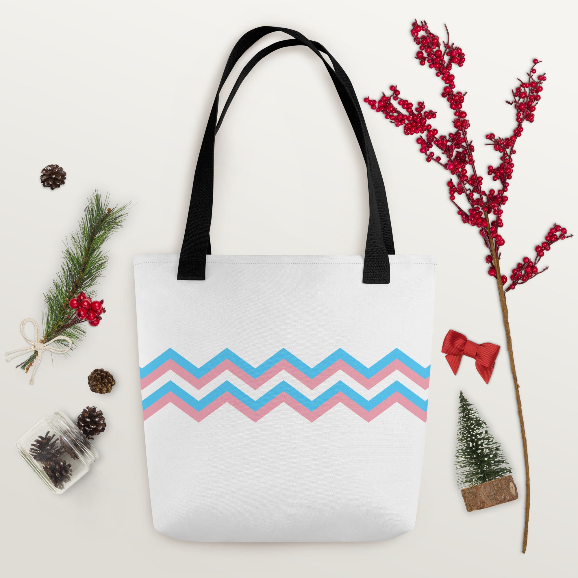 Tote bag Zigzag Transgender
