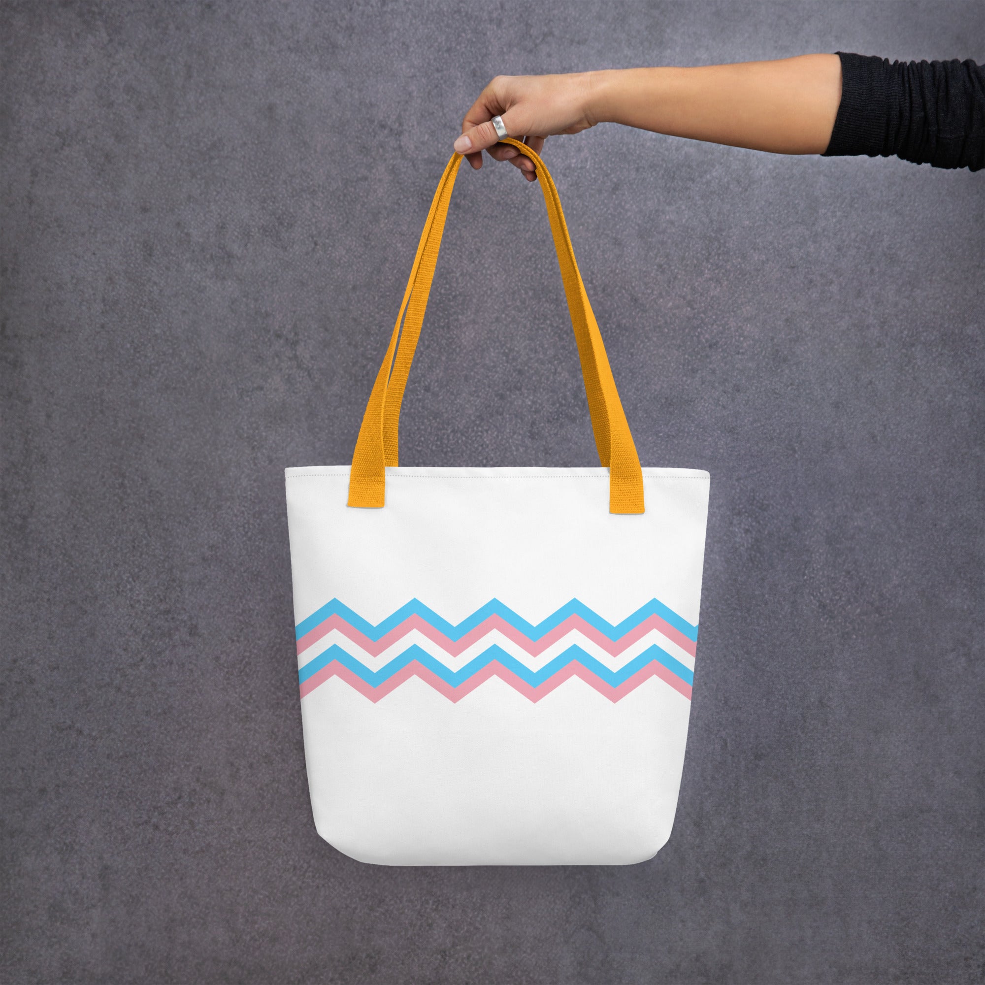 Tote bag Zigzag Transgender