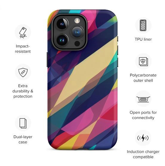 Tough Case for iPhone® Abstract Pattern I