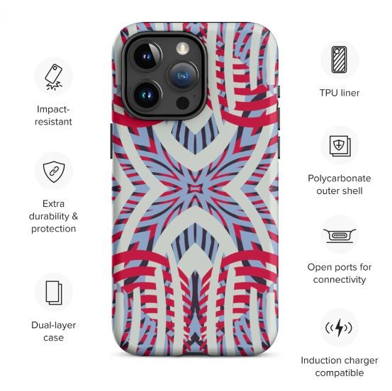 Tough Case for iPhone® African Motif Pattern I
