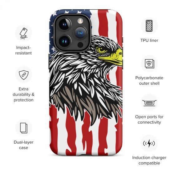 Tough Case for iPhone® Eagle