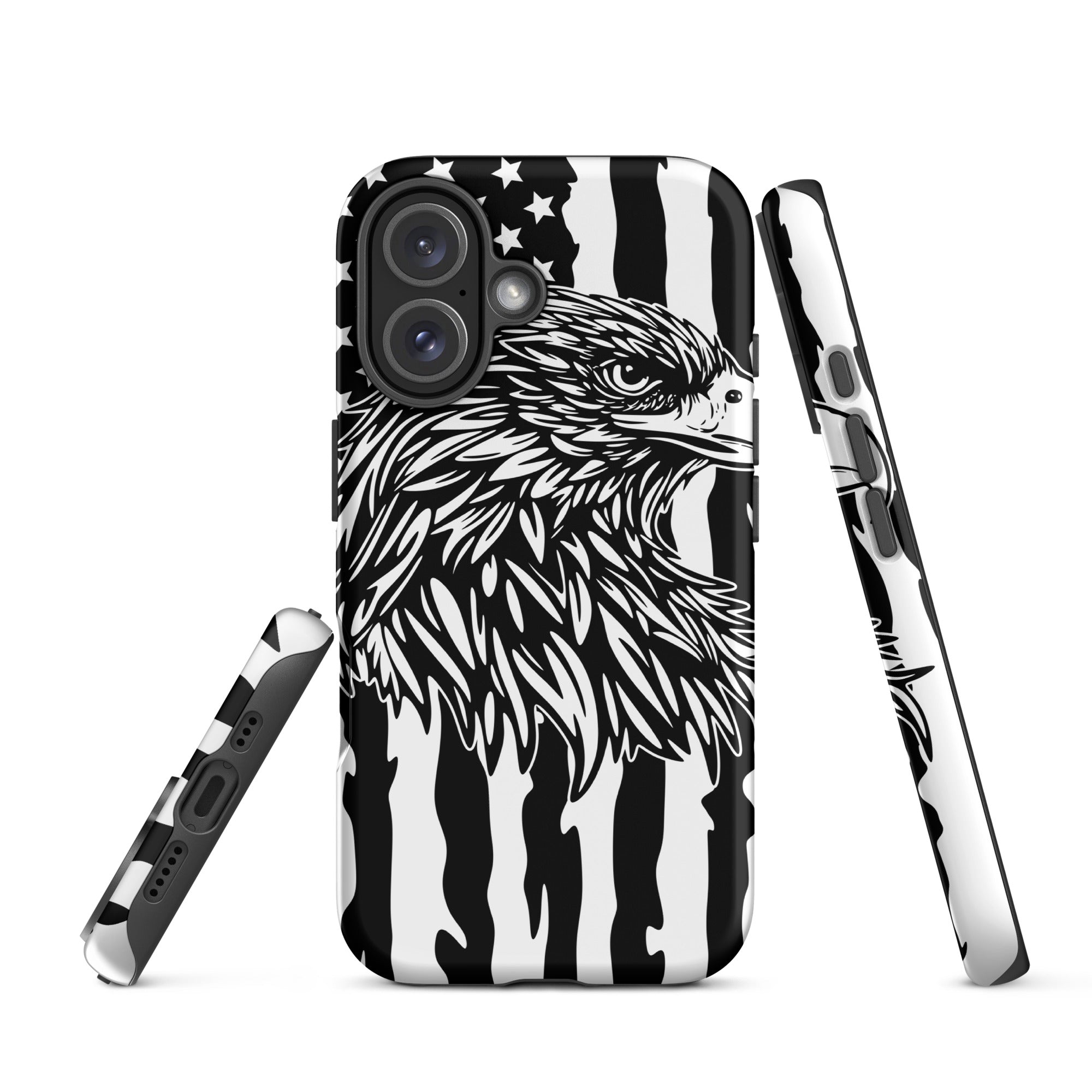 Tough Case for iPhone® Eagle Mono