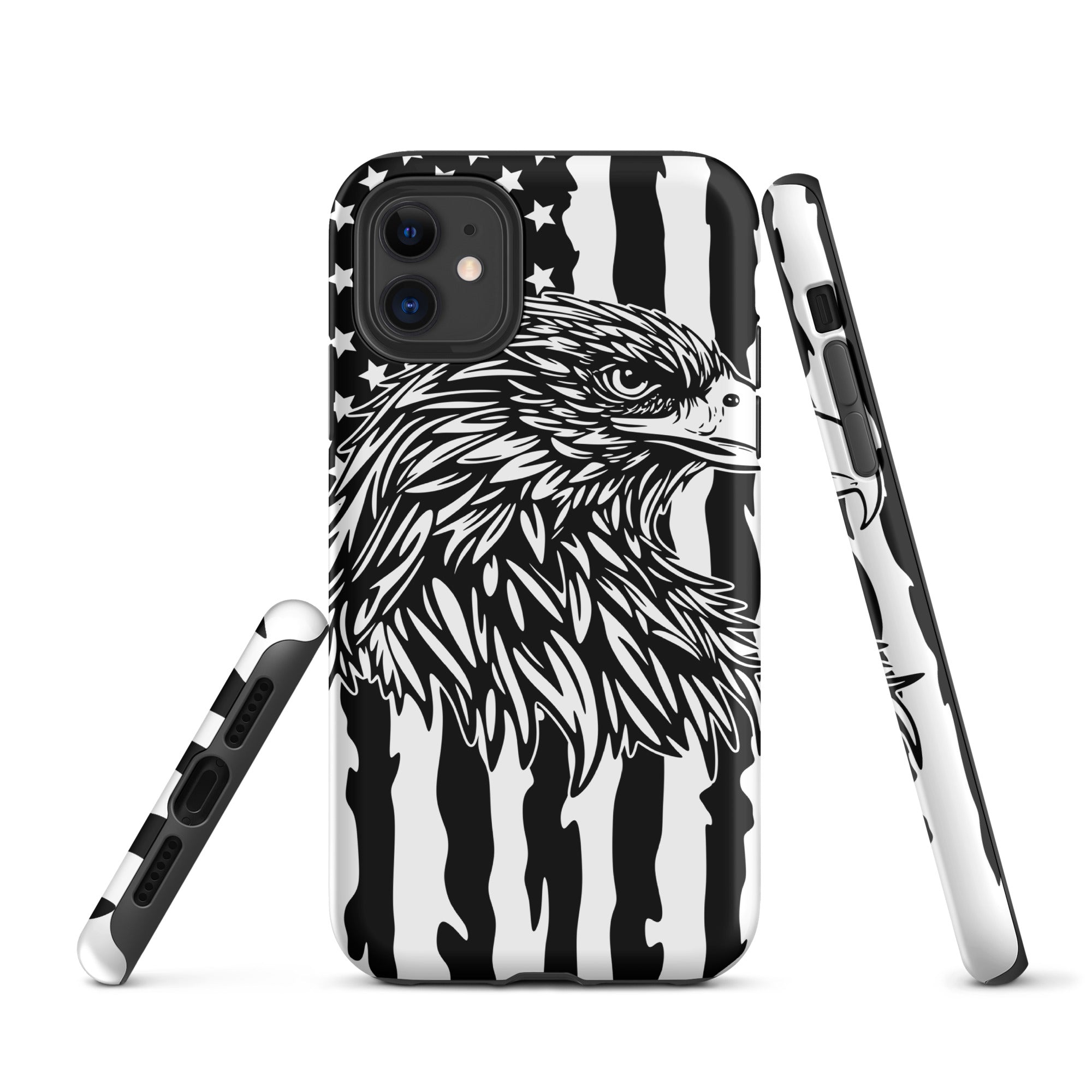 Tough Case for iPhone® Eagle Mono