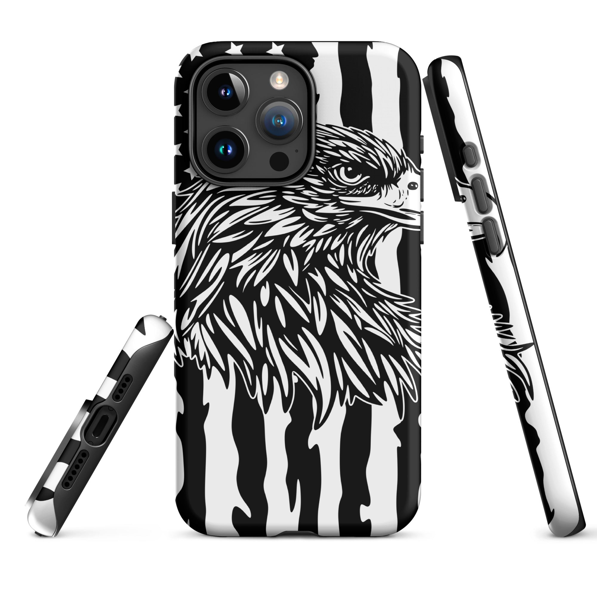 Tough Case for iPhone® Eagle Mono