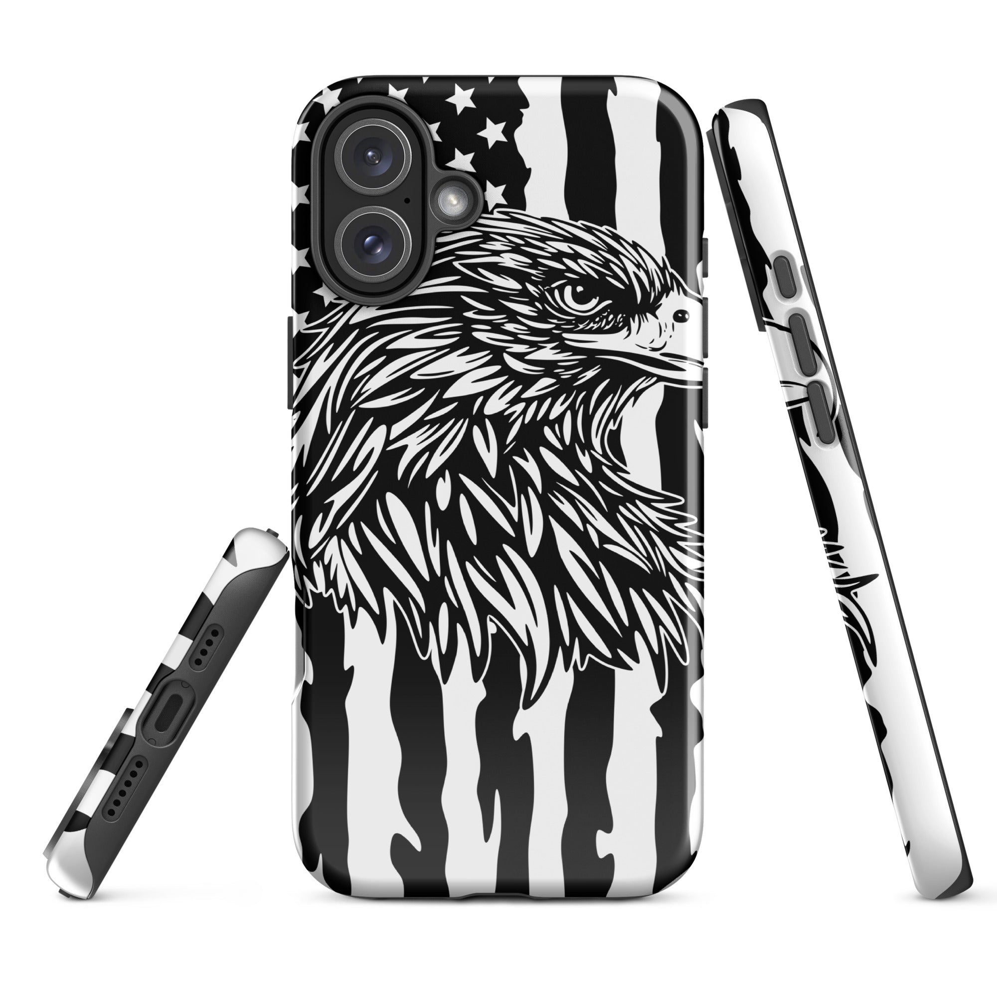 Tough Case for iPhone® Eagle Mono