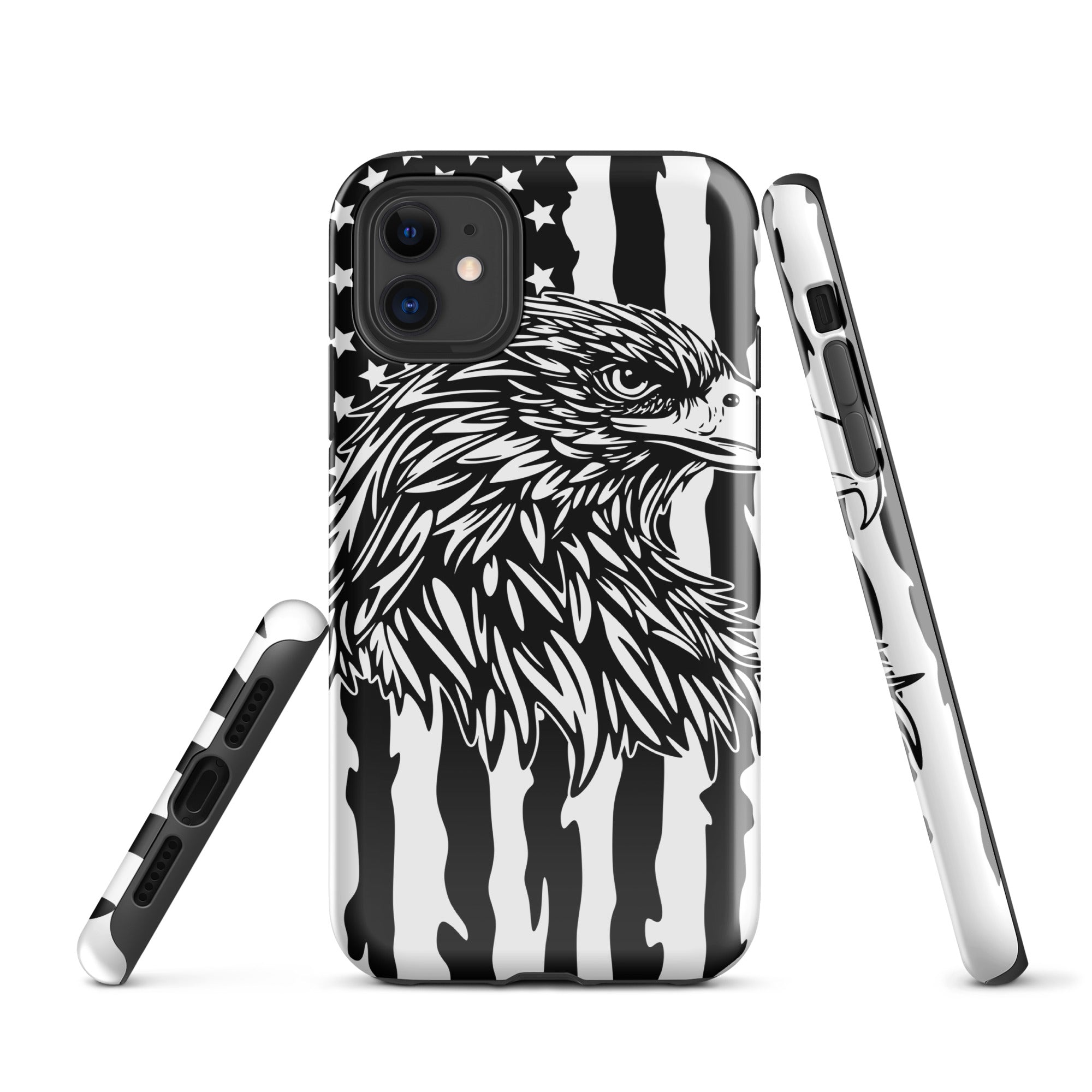 Tough Case for iPhone® Eagle Mono