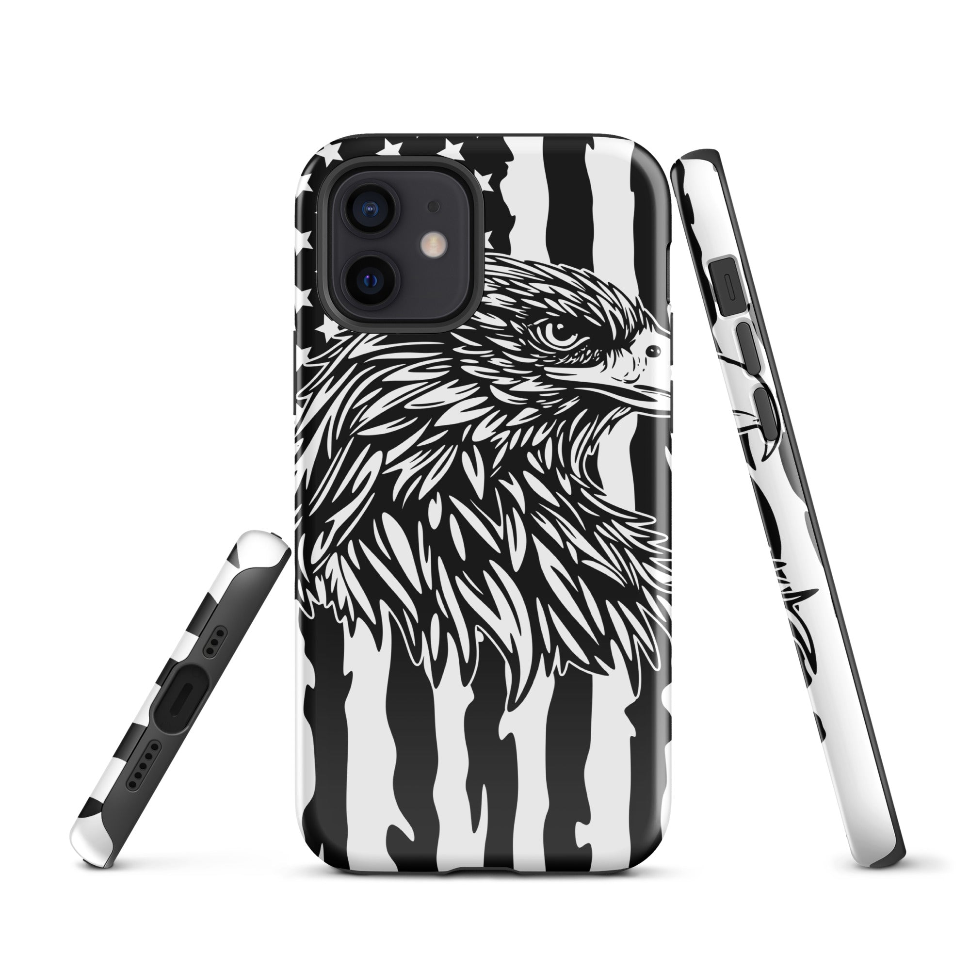Tough Case for iPhone® Eagle Mono