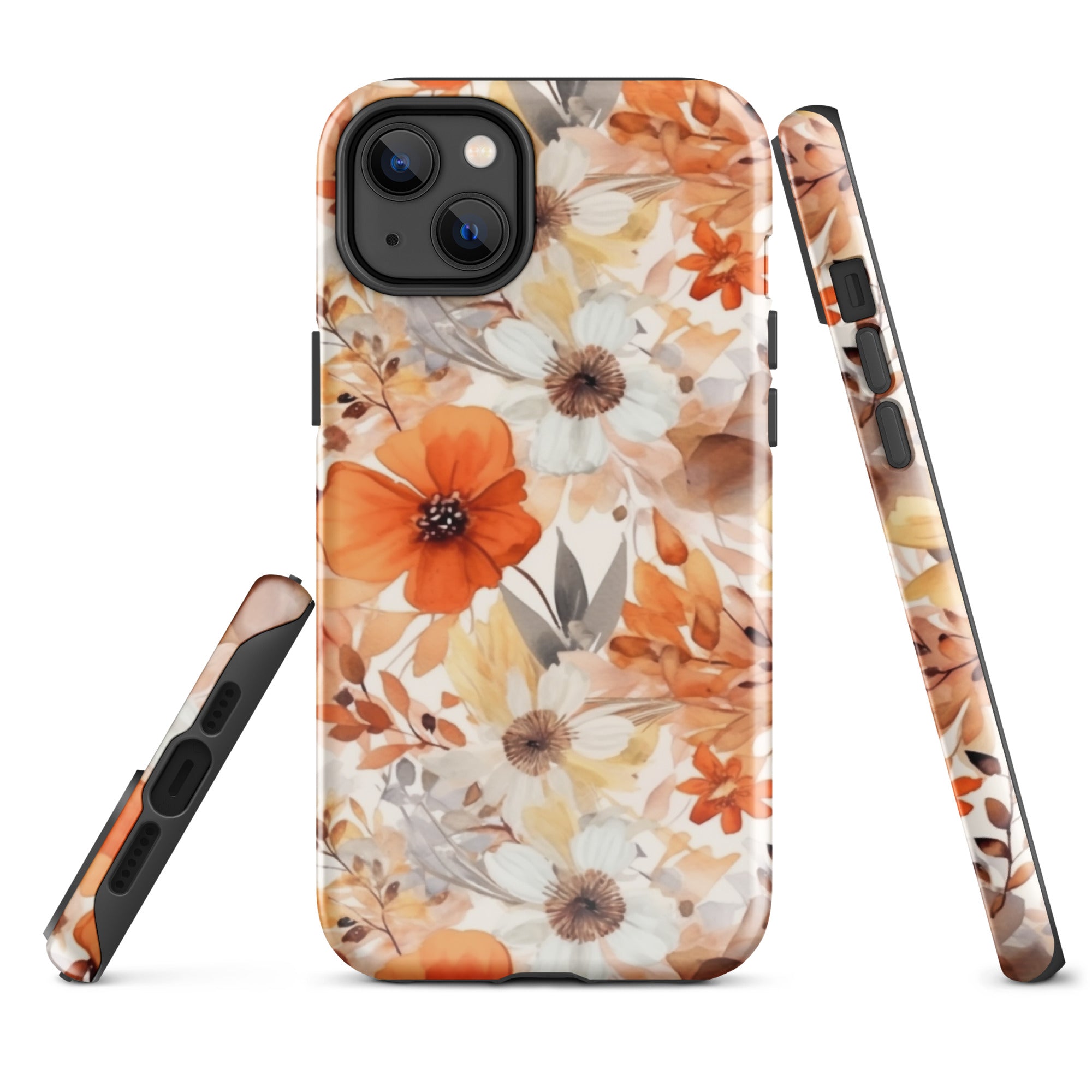 Tough Case for iPhone® Floral Pattern I