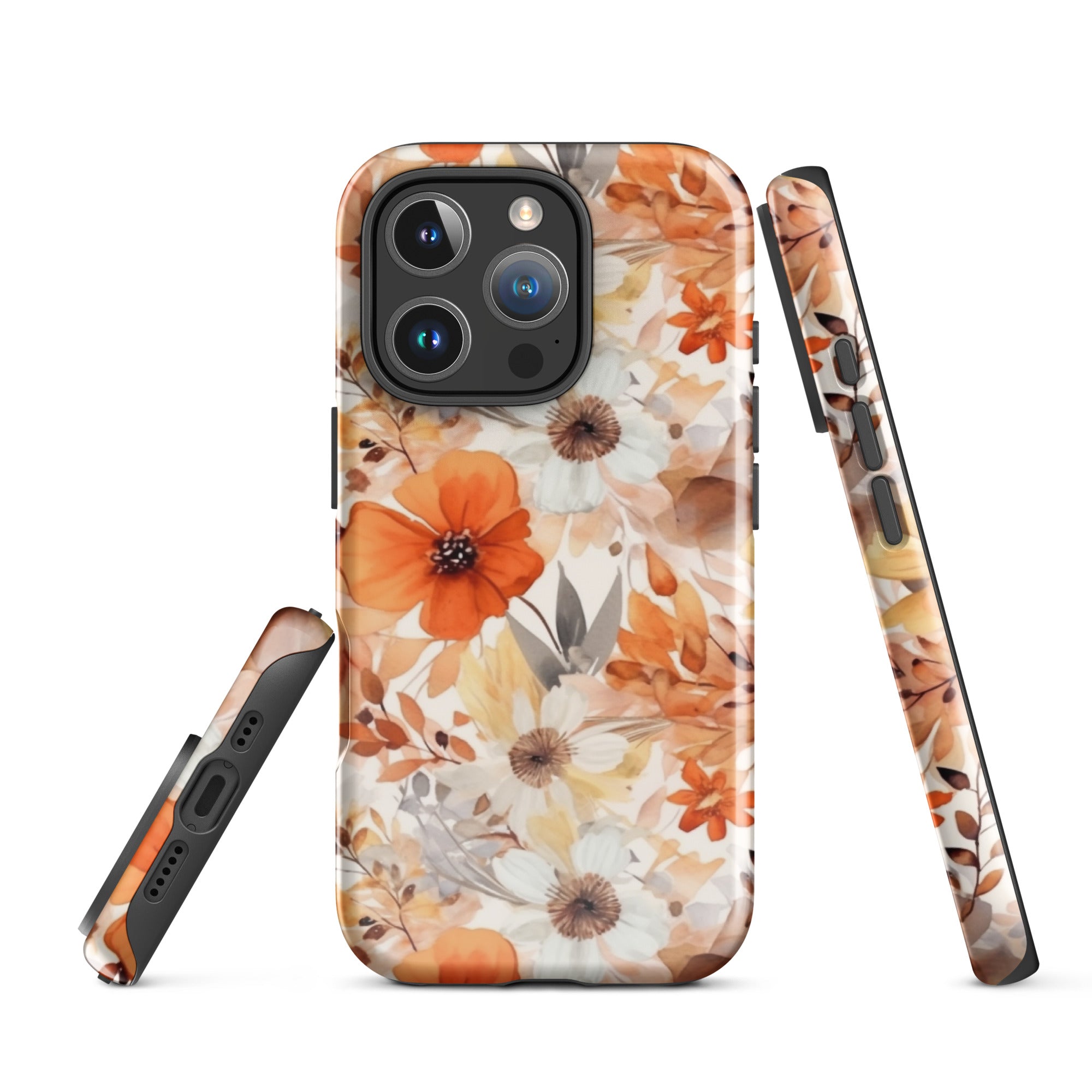 Tough Case for iPhone® Floral Pattern I