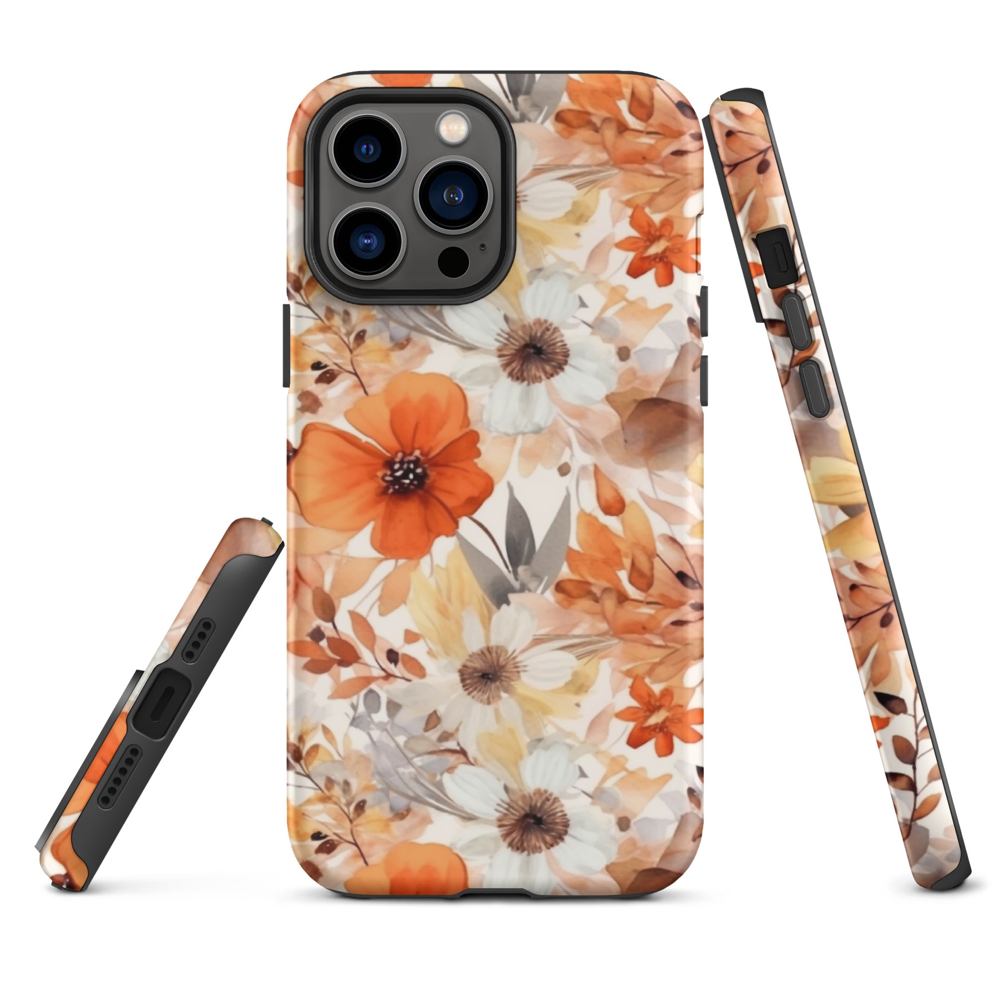 Tough Case for iPhone® Floral Pattern I