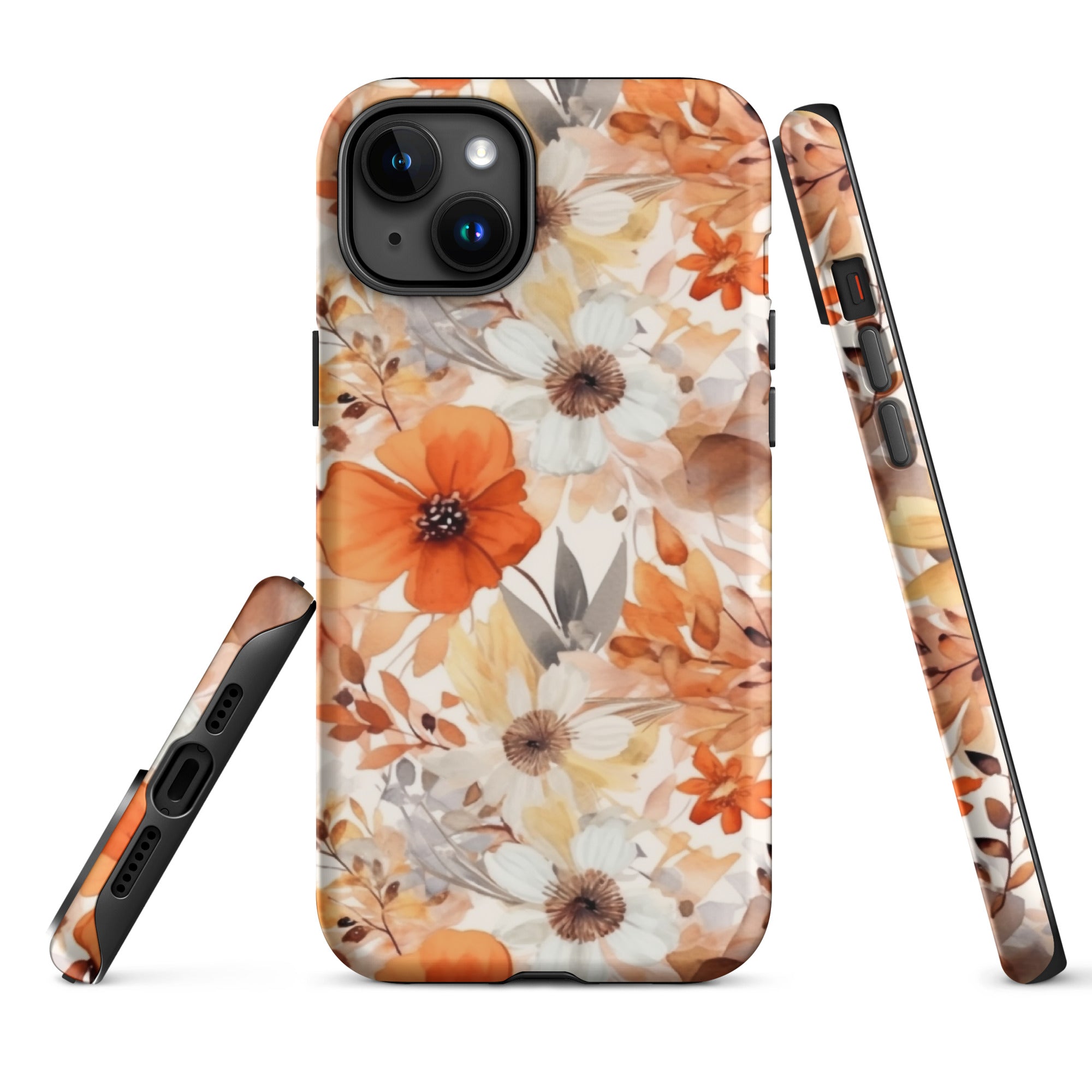 Tough Case for iPhone® Floral Pattern I