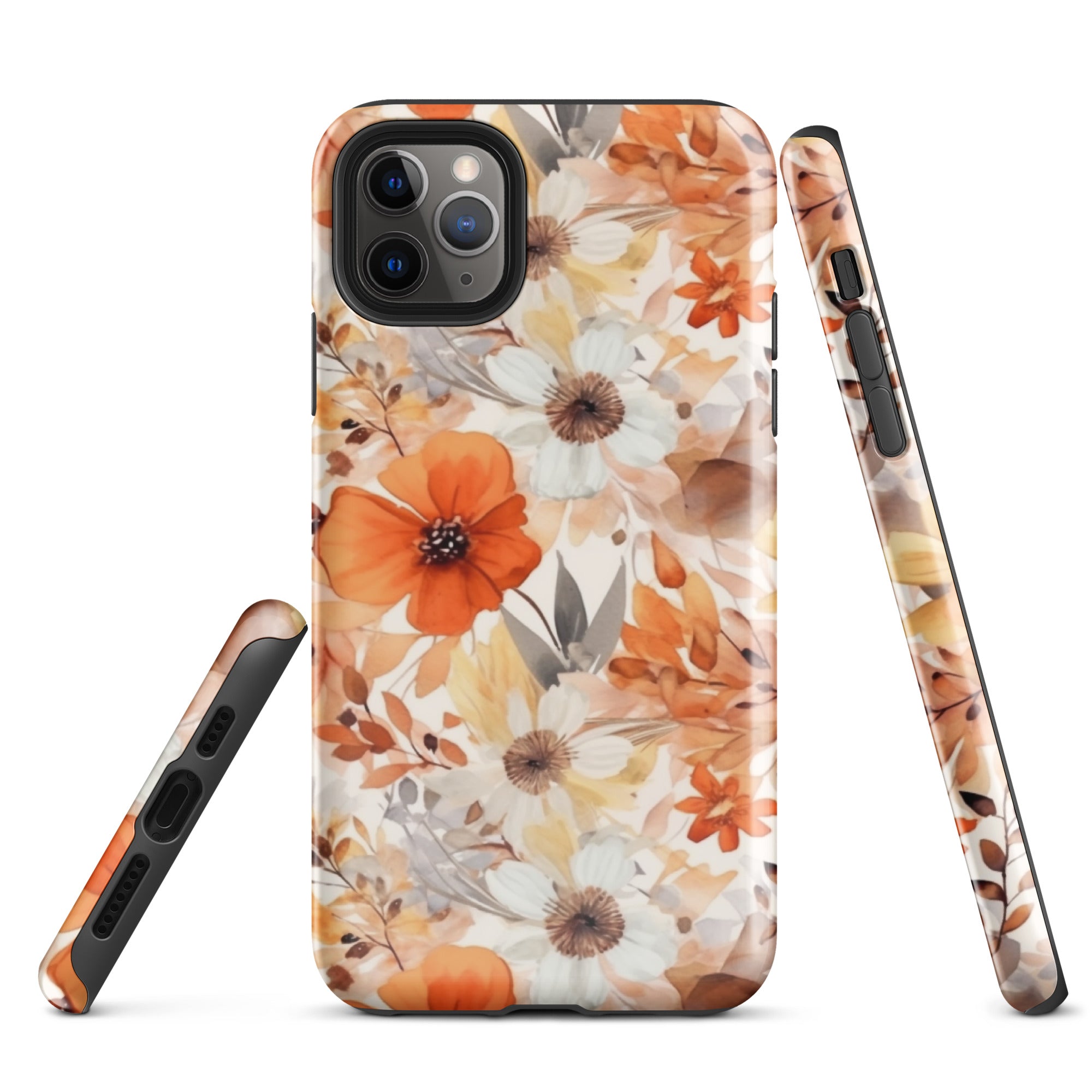 Tough Case for iPhone® Floral Pattern I
