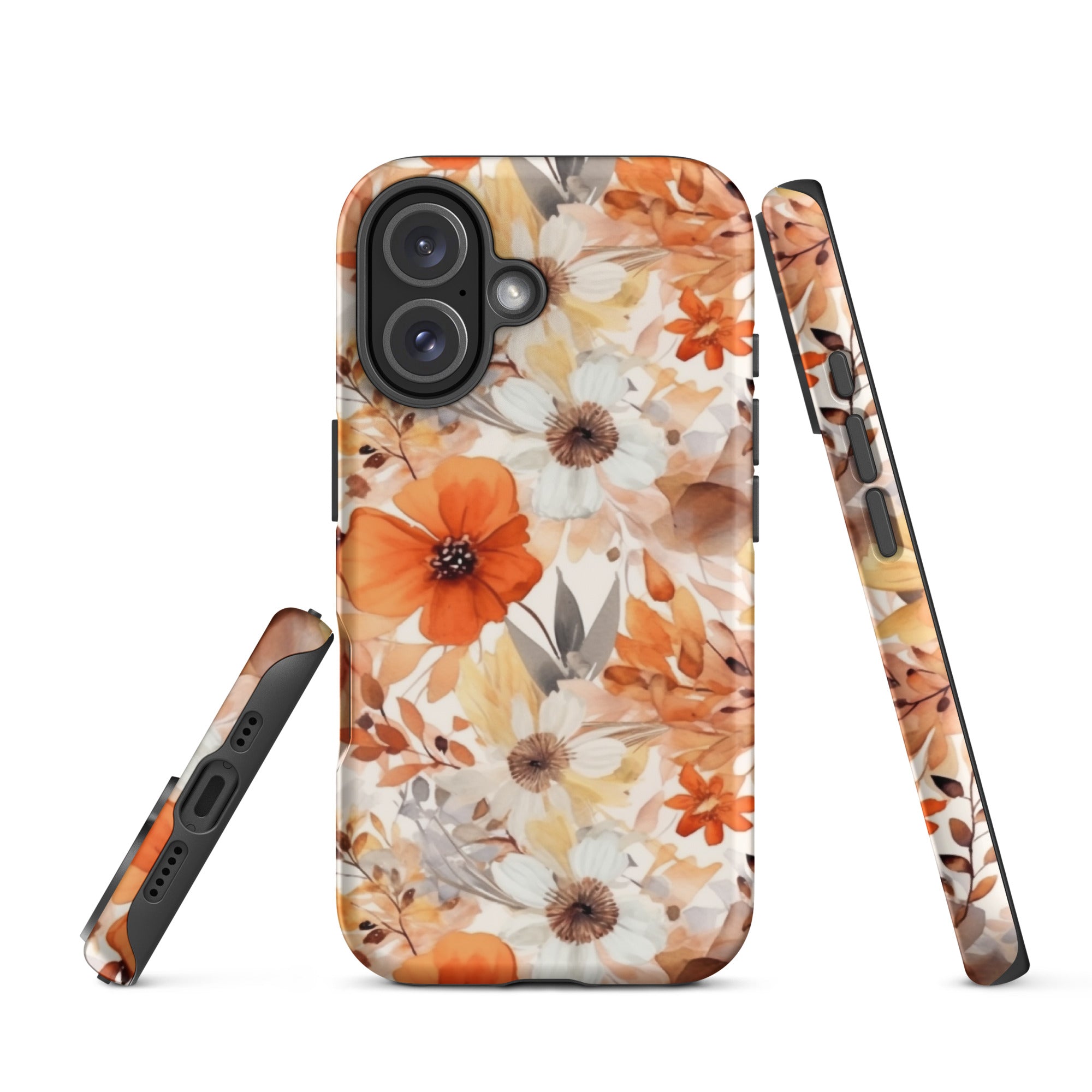 Tough Case for iPhone® Floral Pattern I