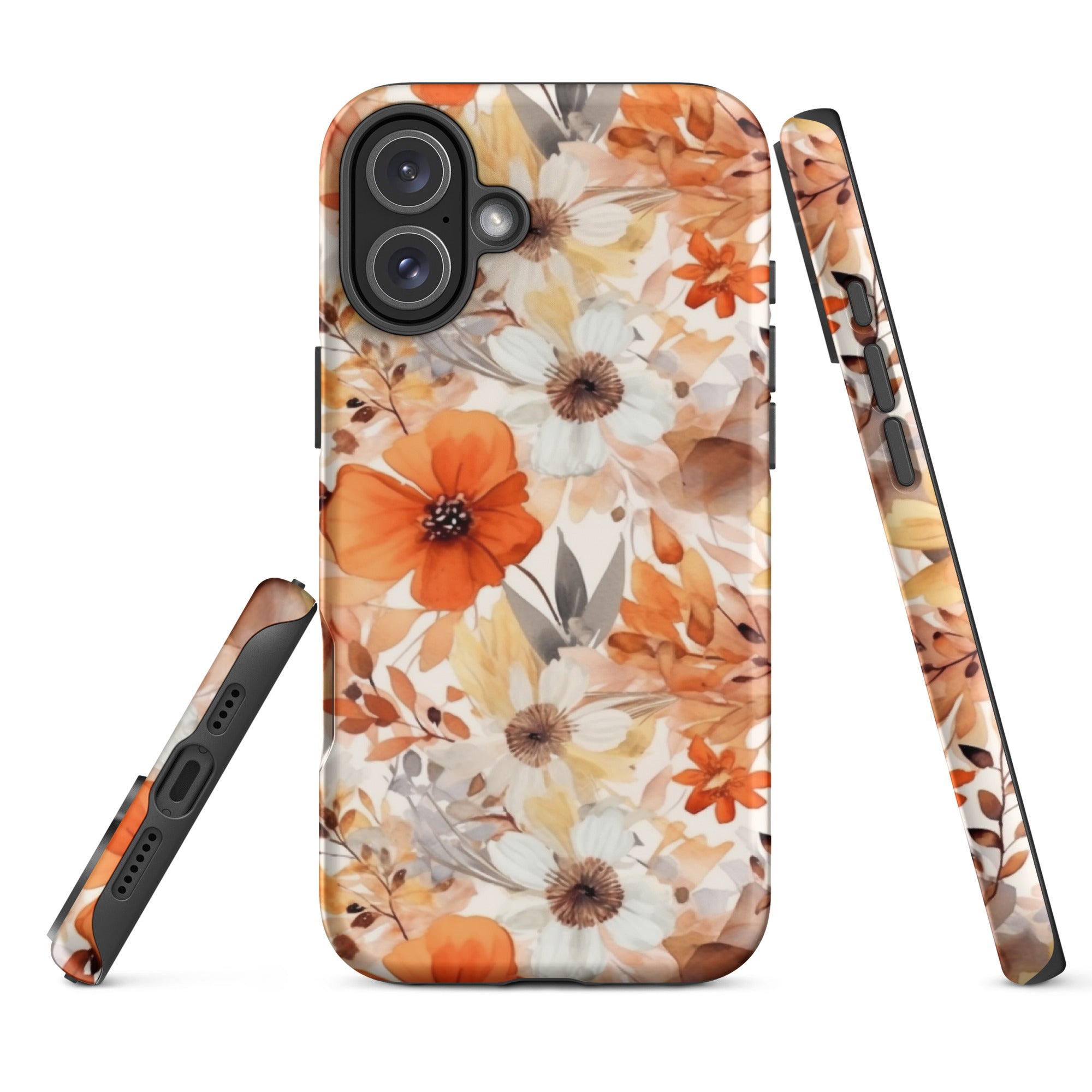 Tough Case for iPhone® Floral Pattern I