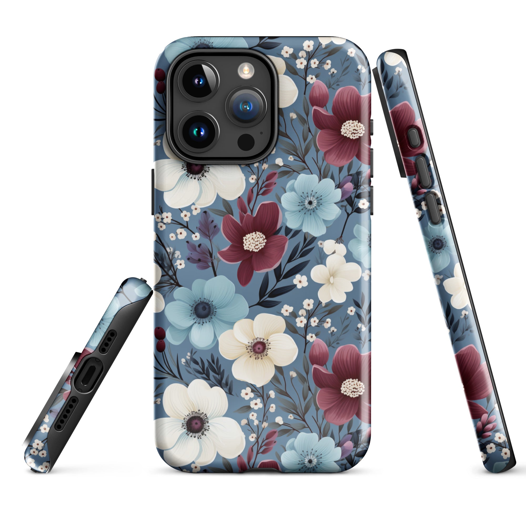 Tough Case for iPhone® Floral Pattern II