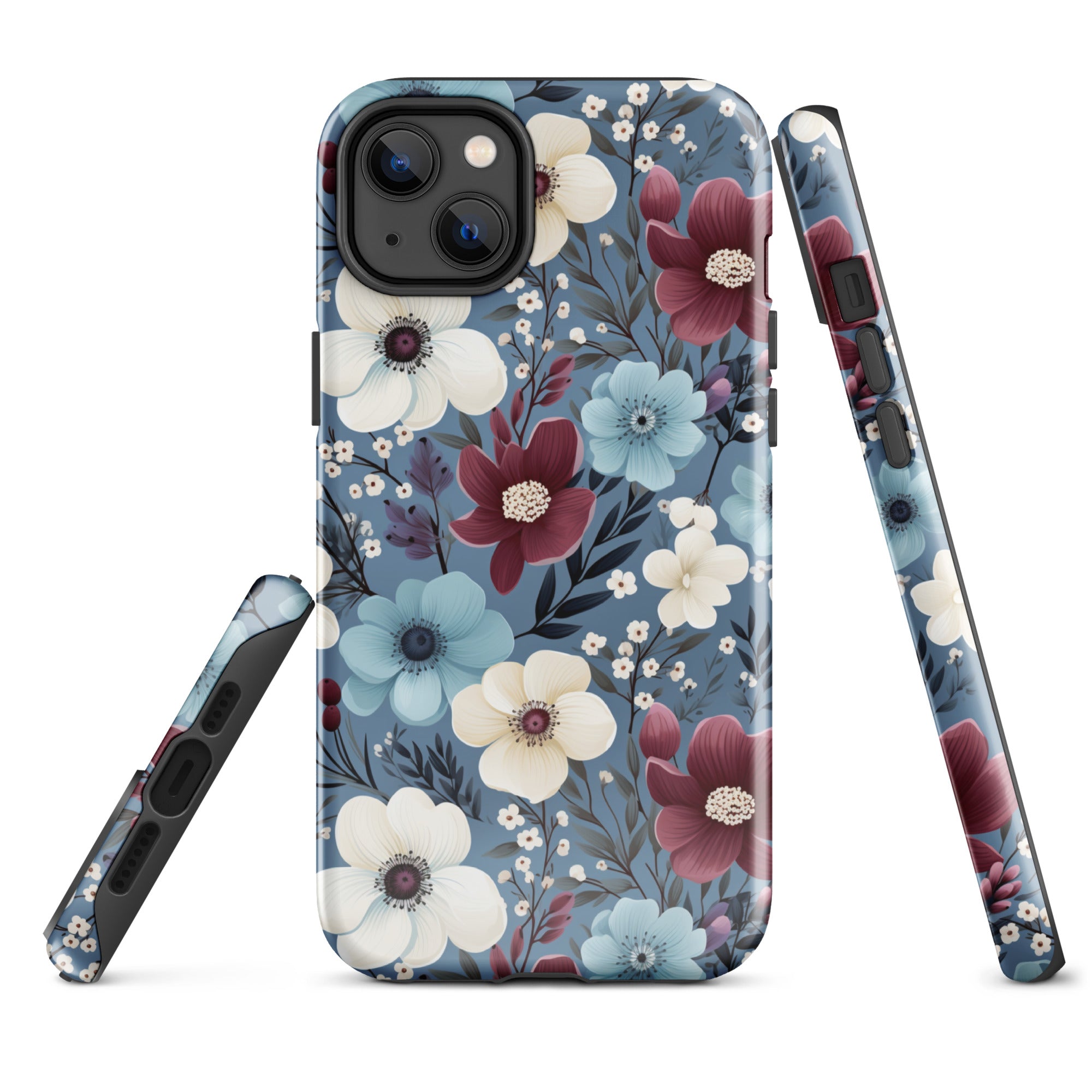 Tough Case for iPhone® Floral Pattern II