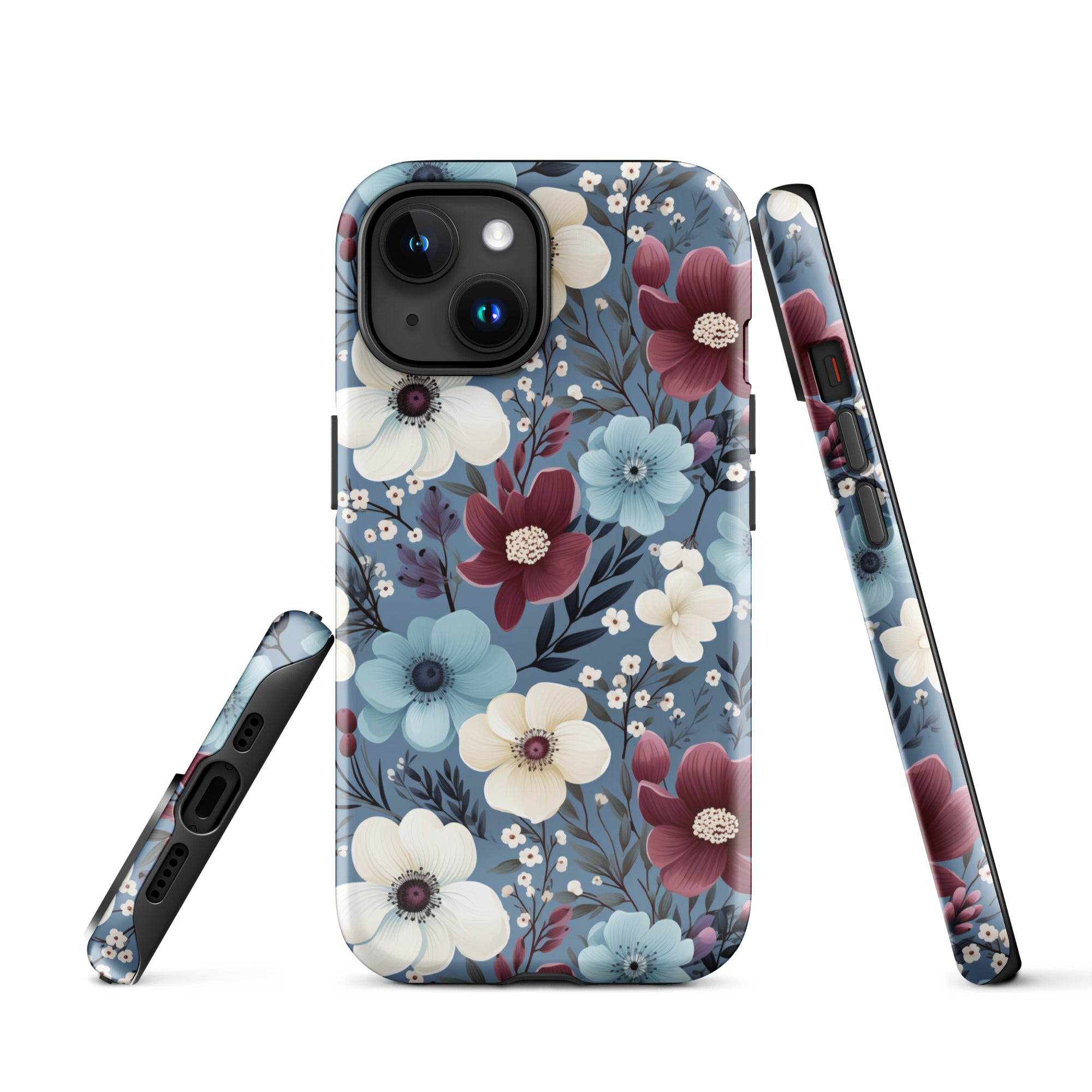 Tough Case for iPhone® Floral Pattern II