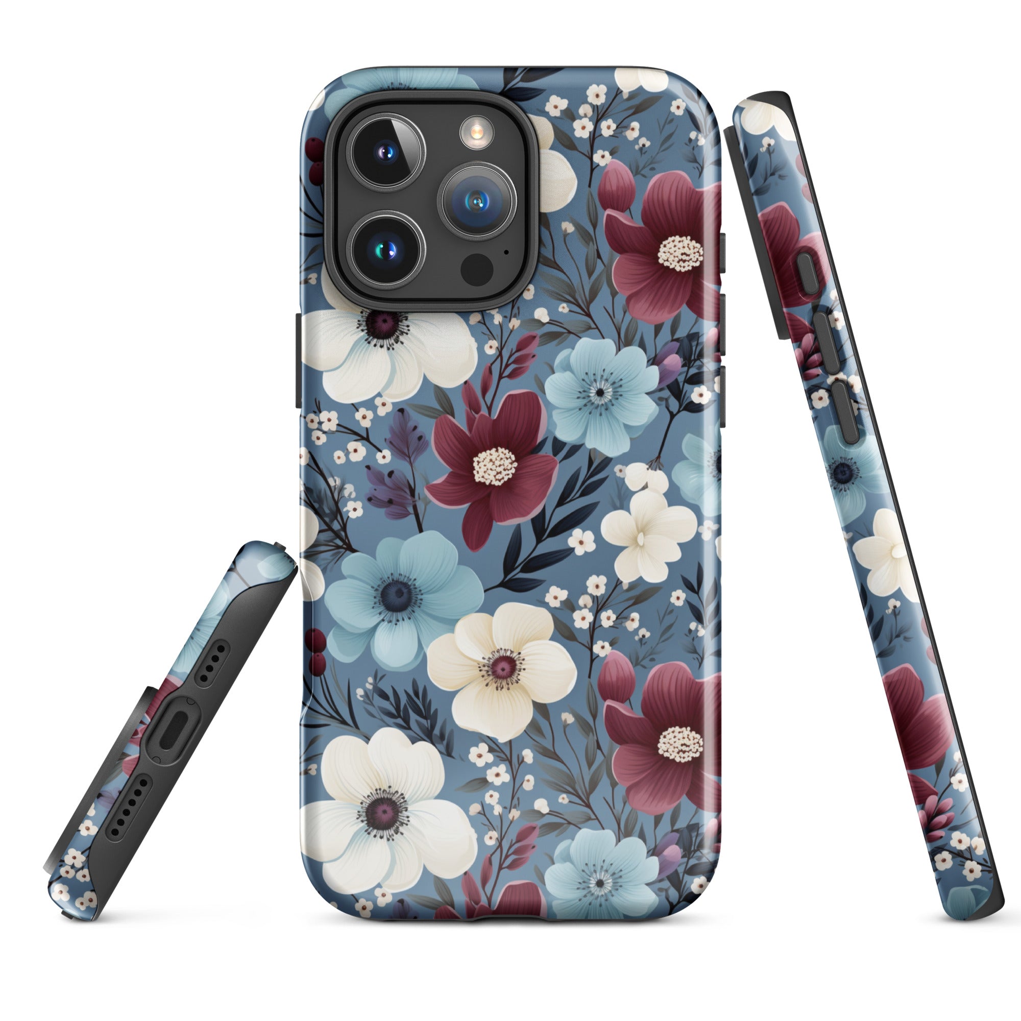 Tough Case for iPhone® Floral Pattern II