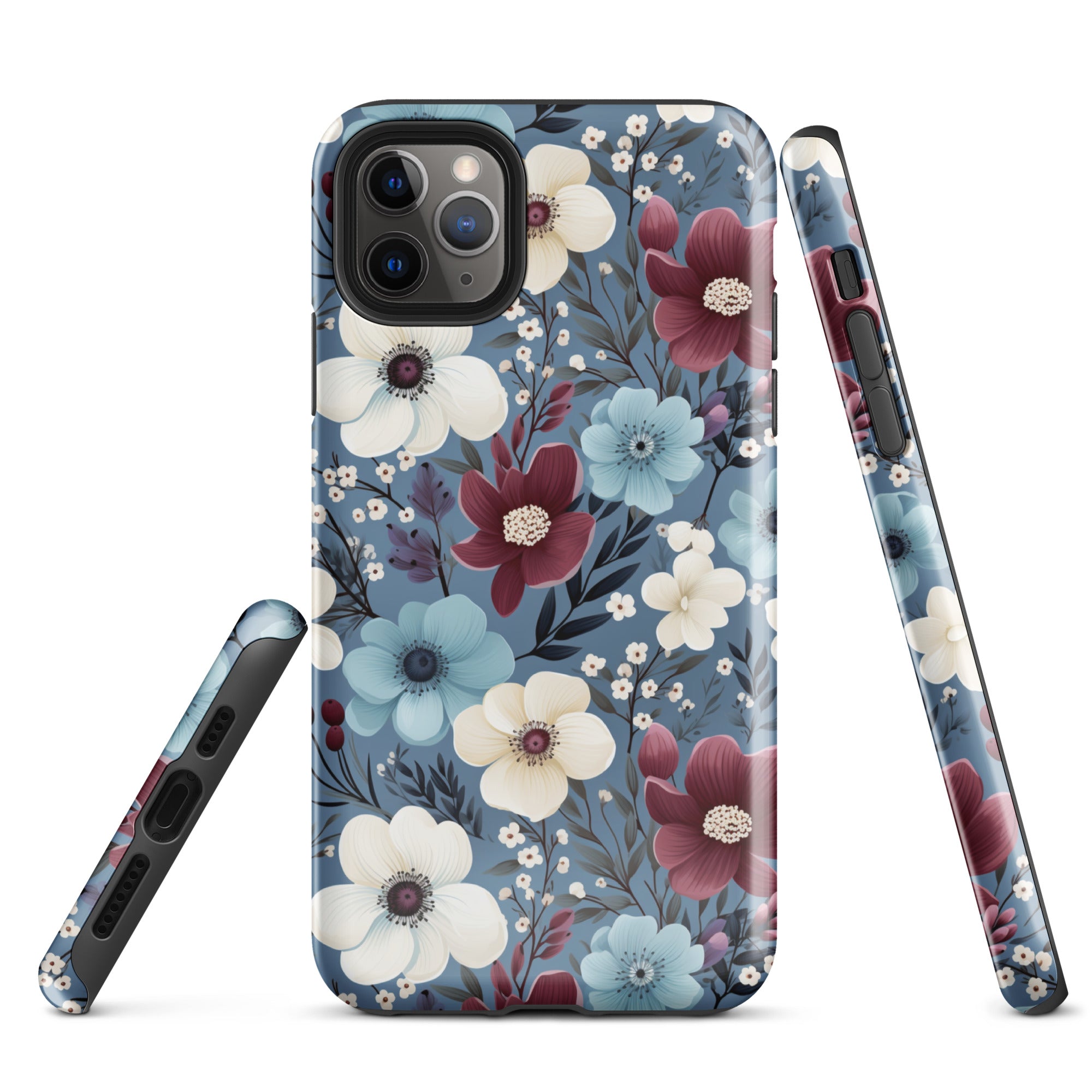 Tough Case for iPhone® Floral Pattern II