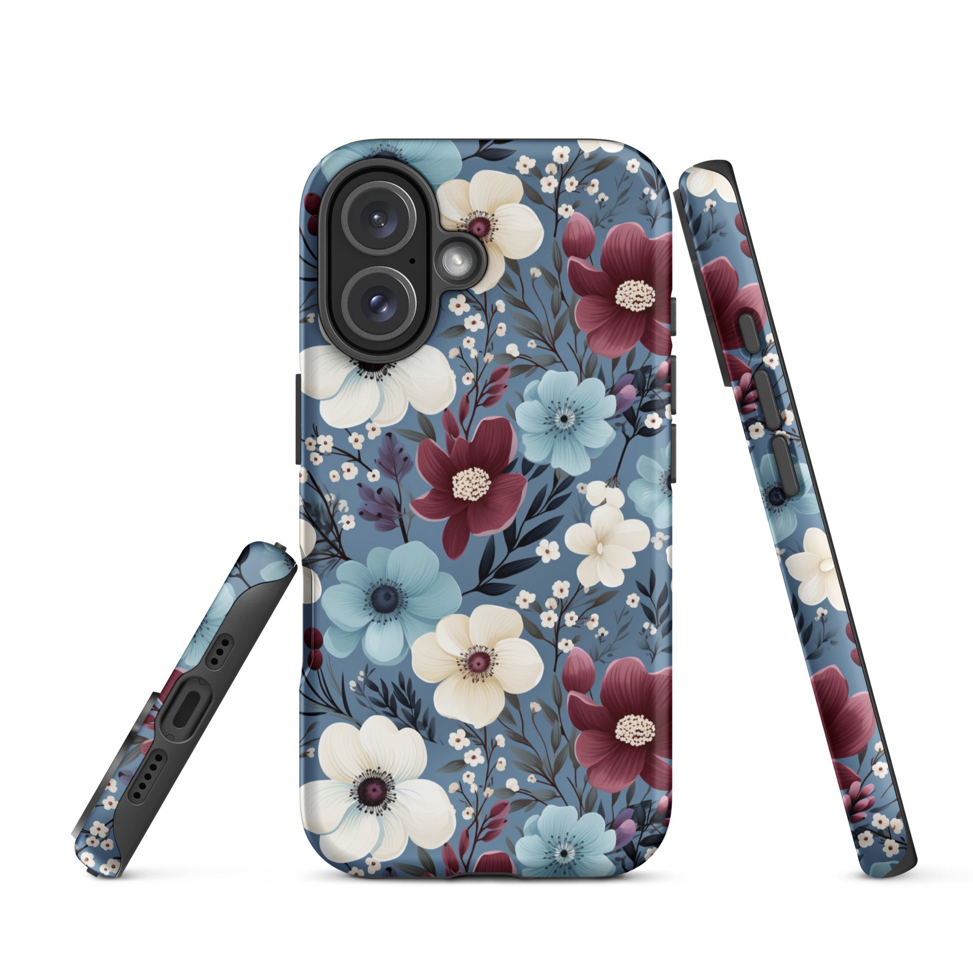 Tough Case for iPhone® Floral Pattern II