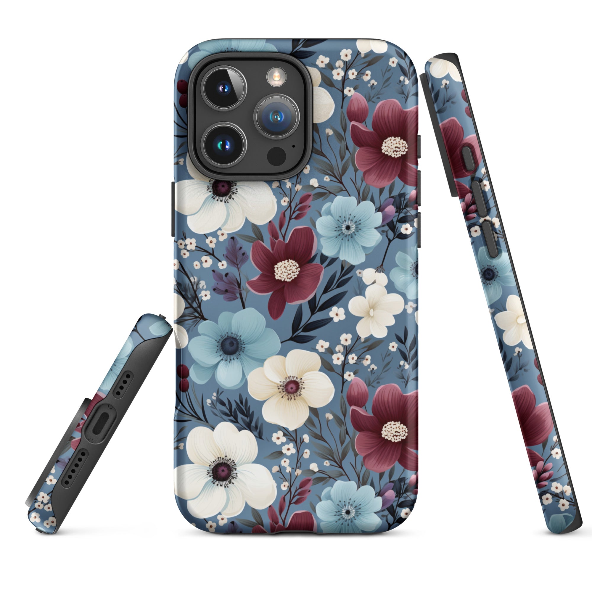 Tough Case for iPhone® Floral Pattern II